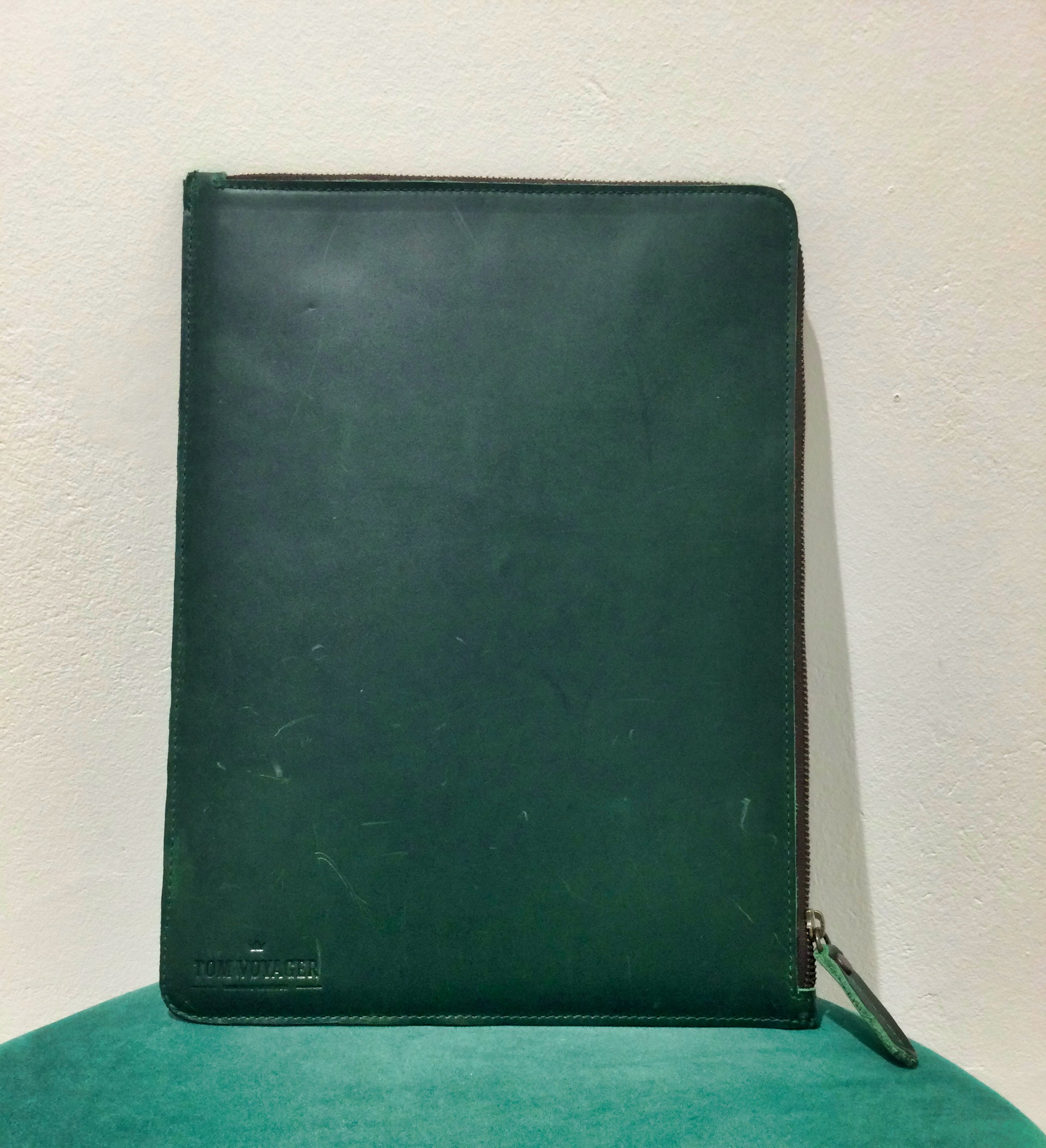 Notebook Cover - Emerald Green