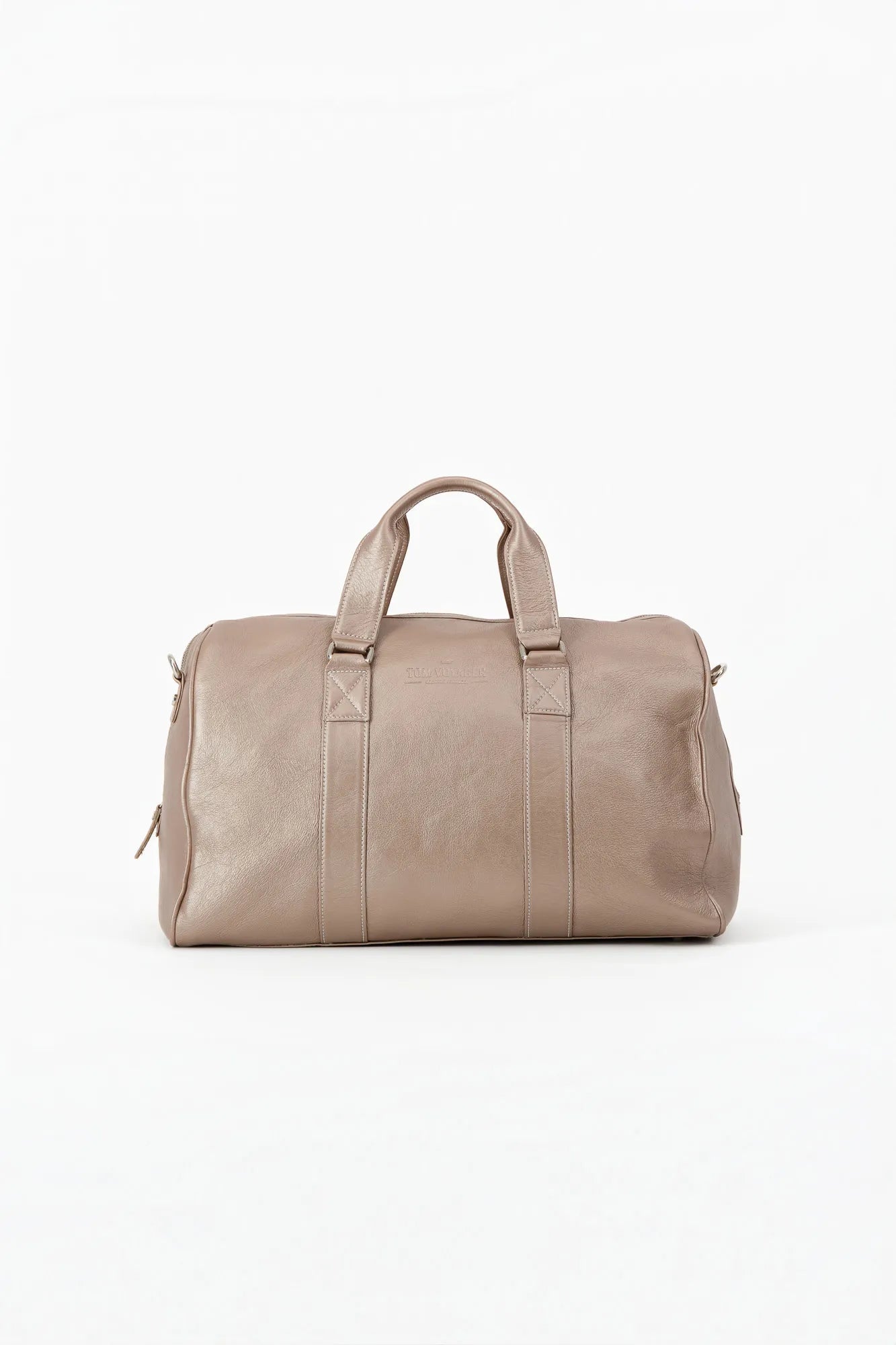 Aldrich Weekender Bag Silver Pink
