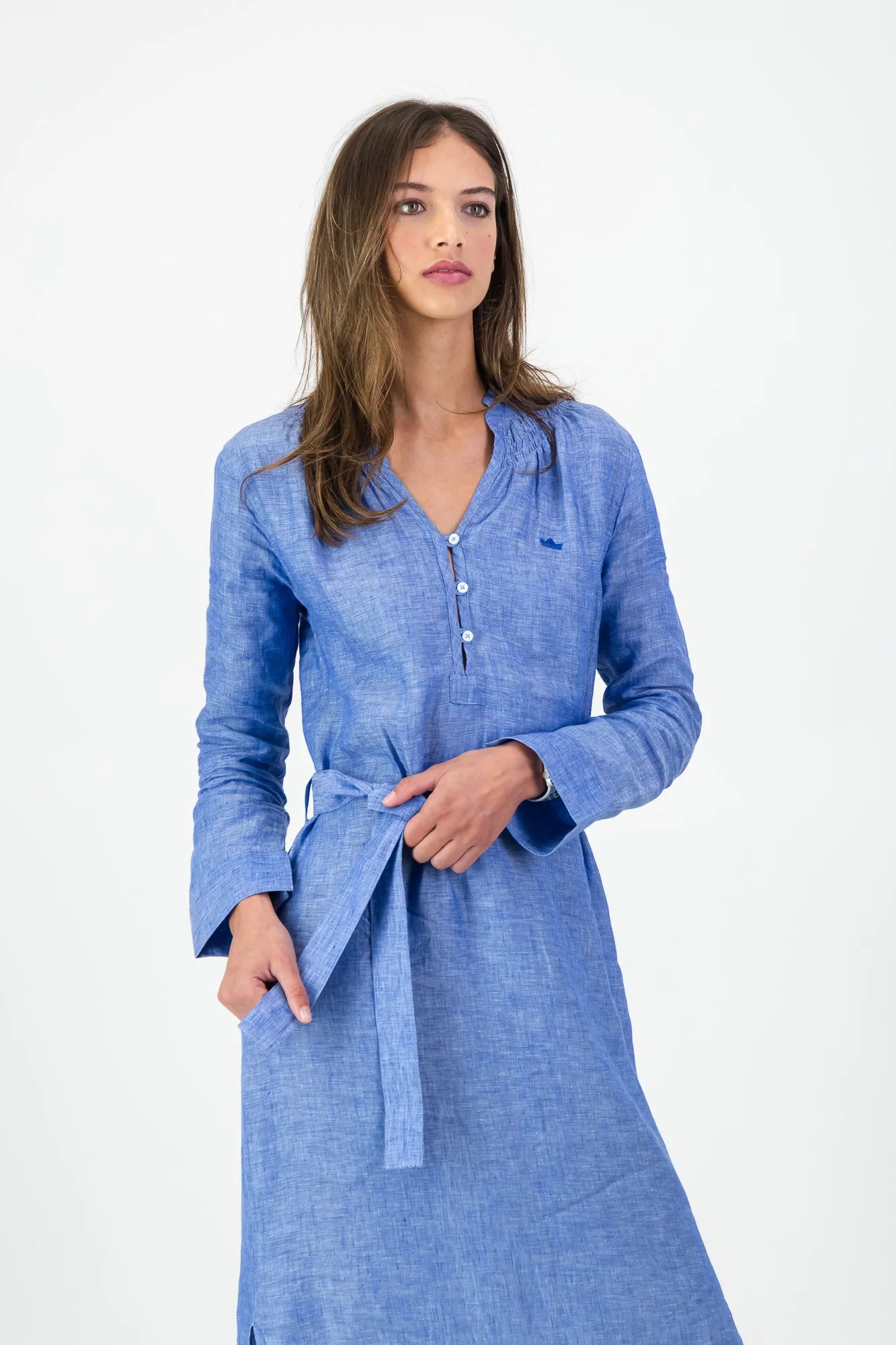 Aveline Blue Dress