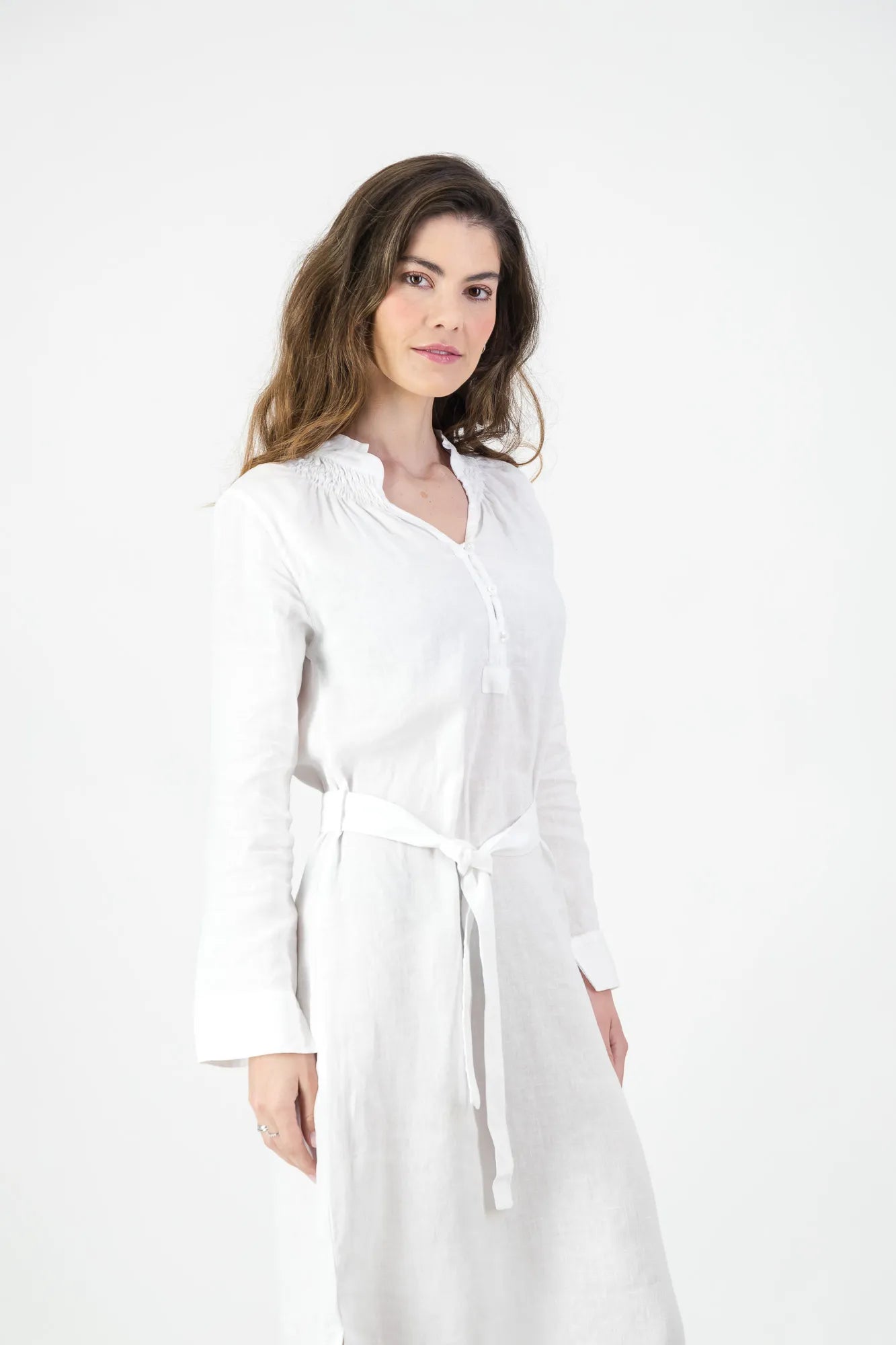 Aveline White Dress