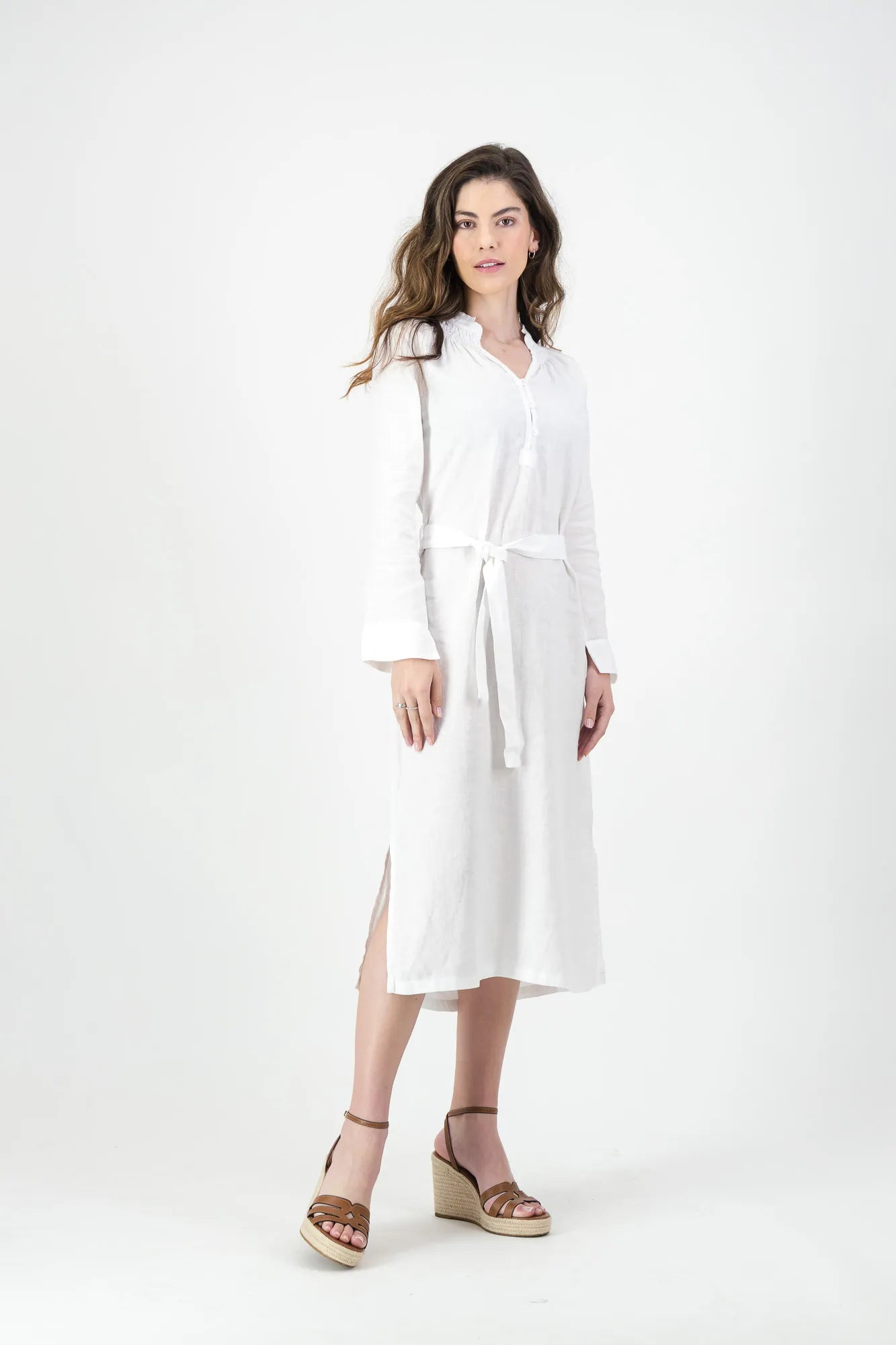 Aveline White Dress