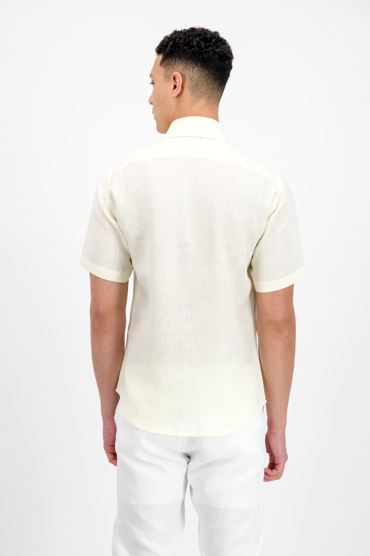Cannes Linen Short-Sleeve Shirt