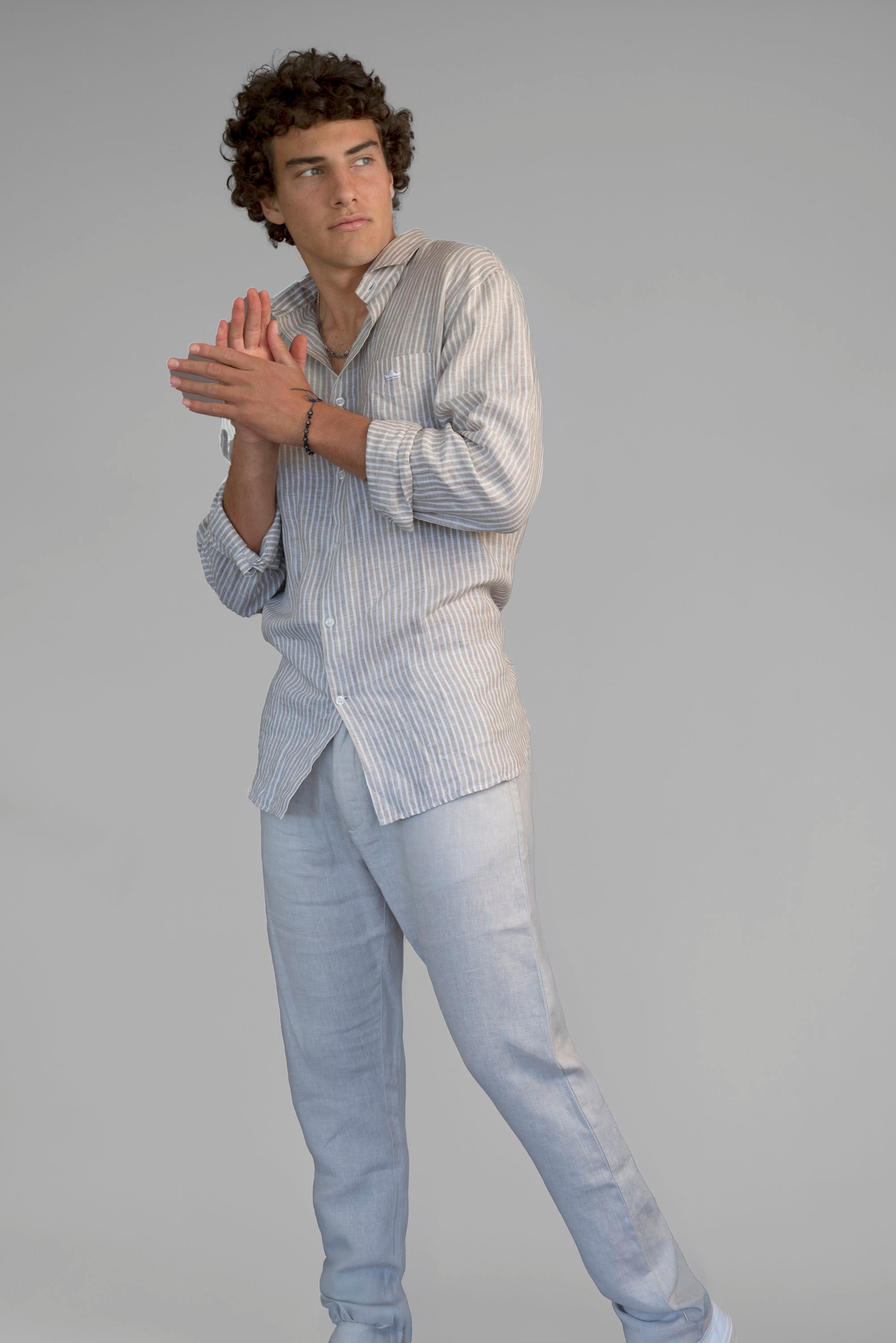 Capri Linen Pants