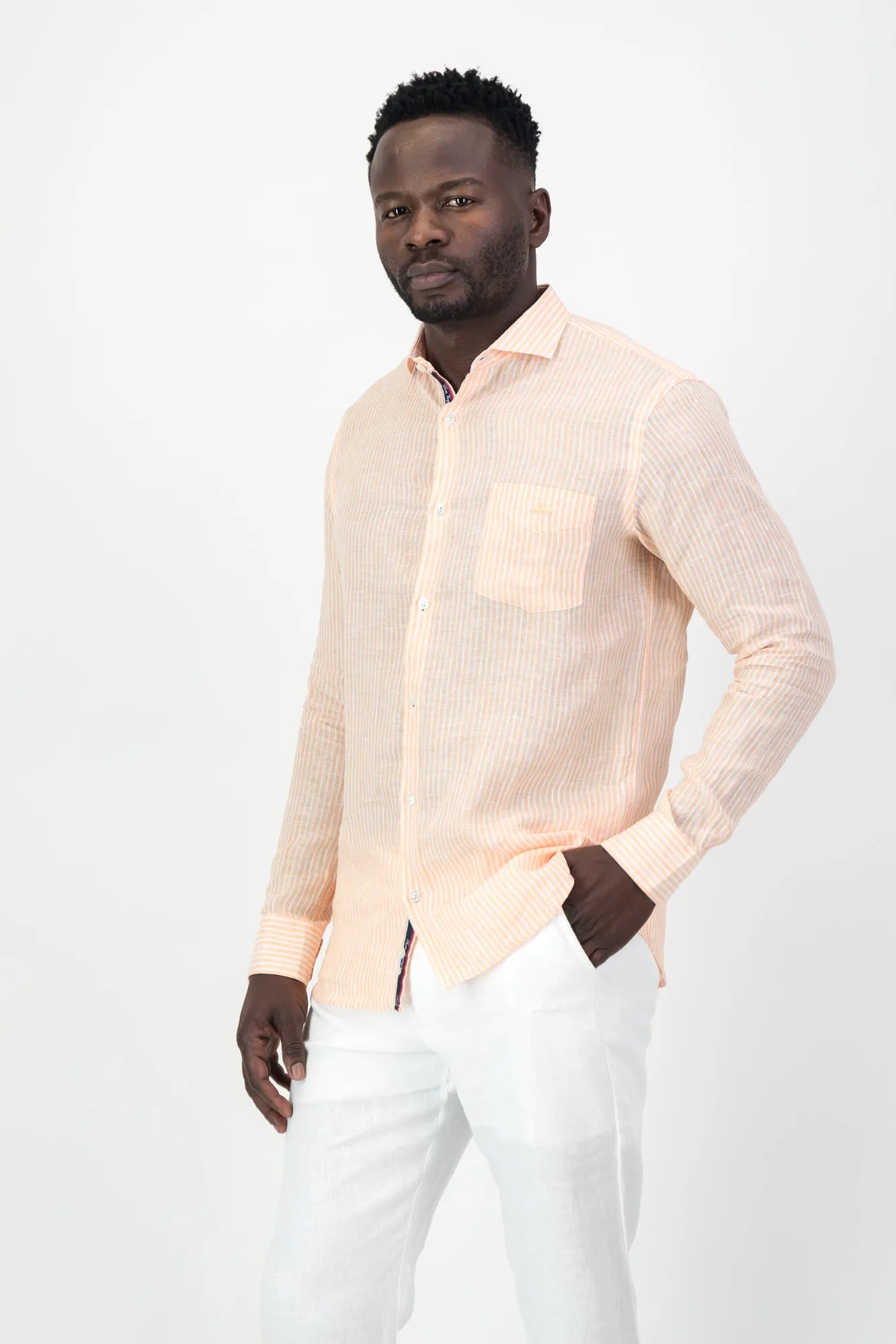 Porto Striped Orange Shirt