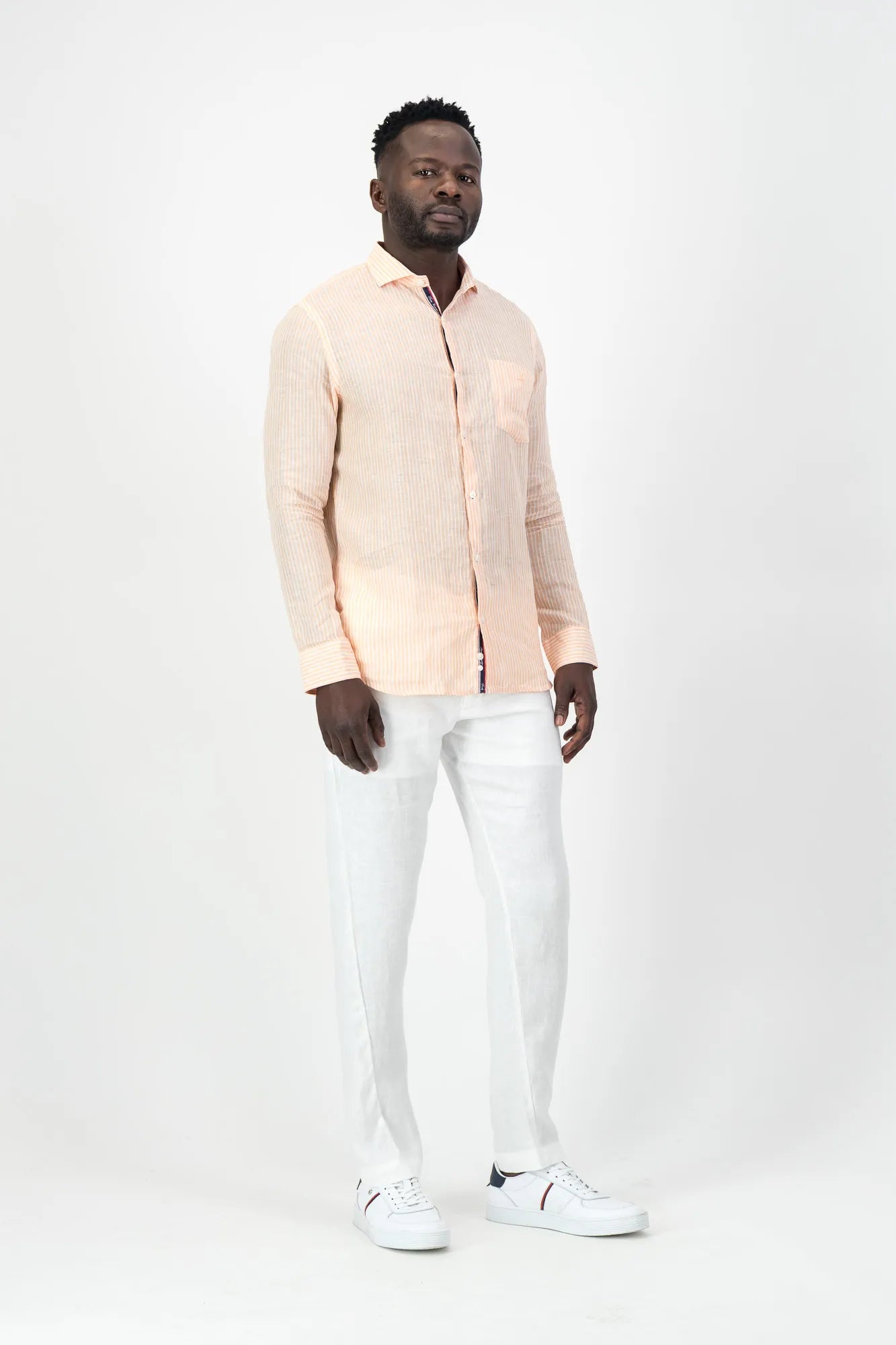 Porto Striped Orange Shirt