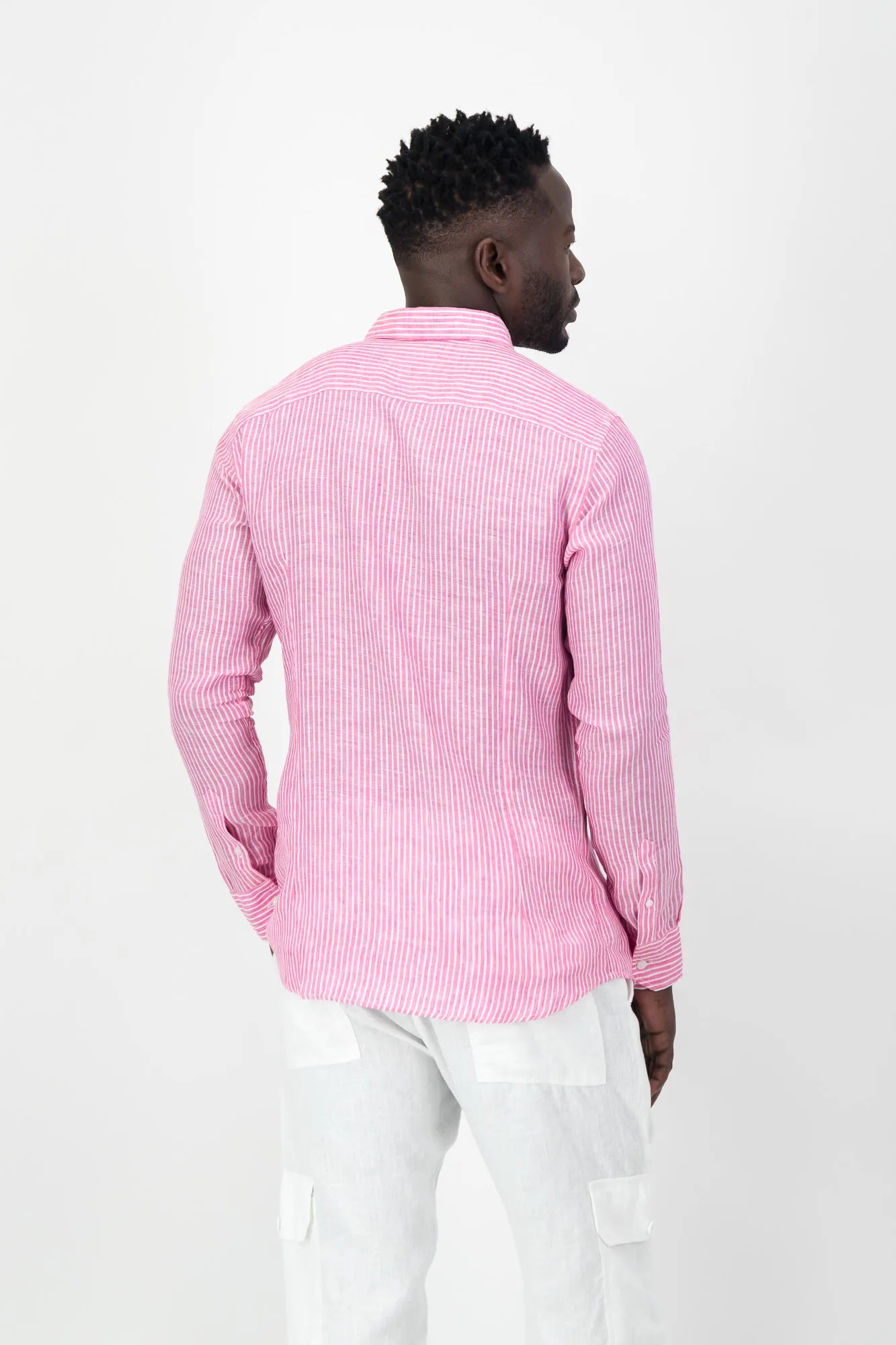 Porto Striped Pink Shirt