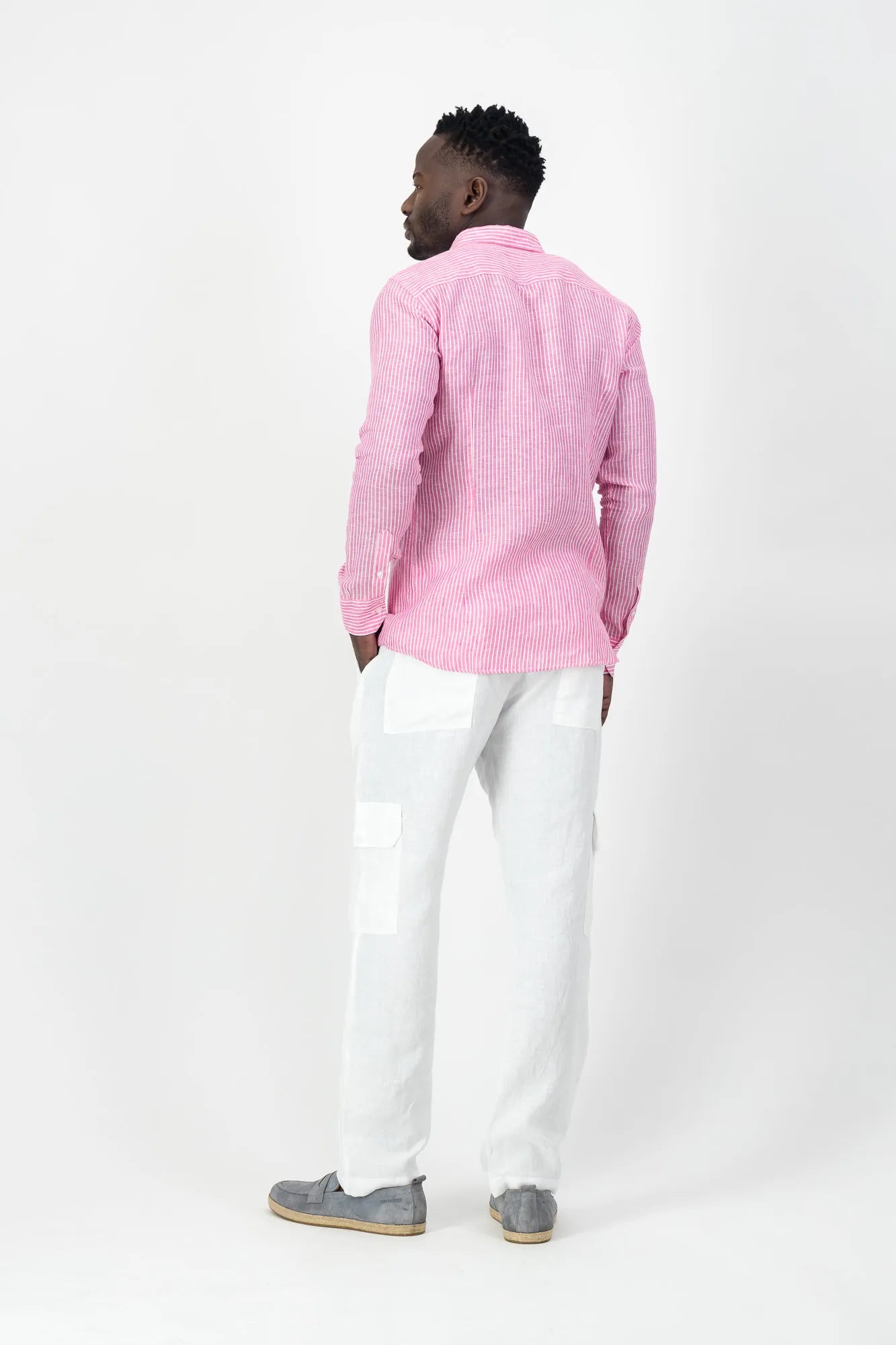 Porto Striped Pink Shirt