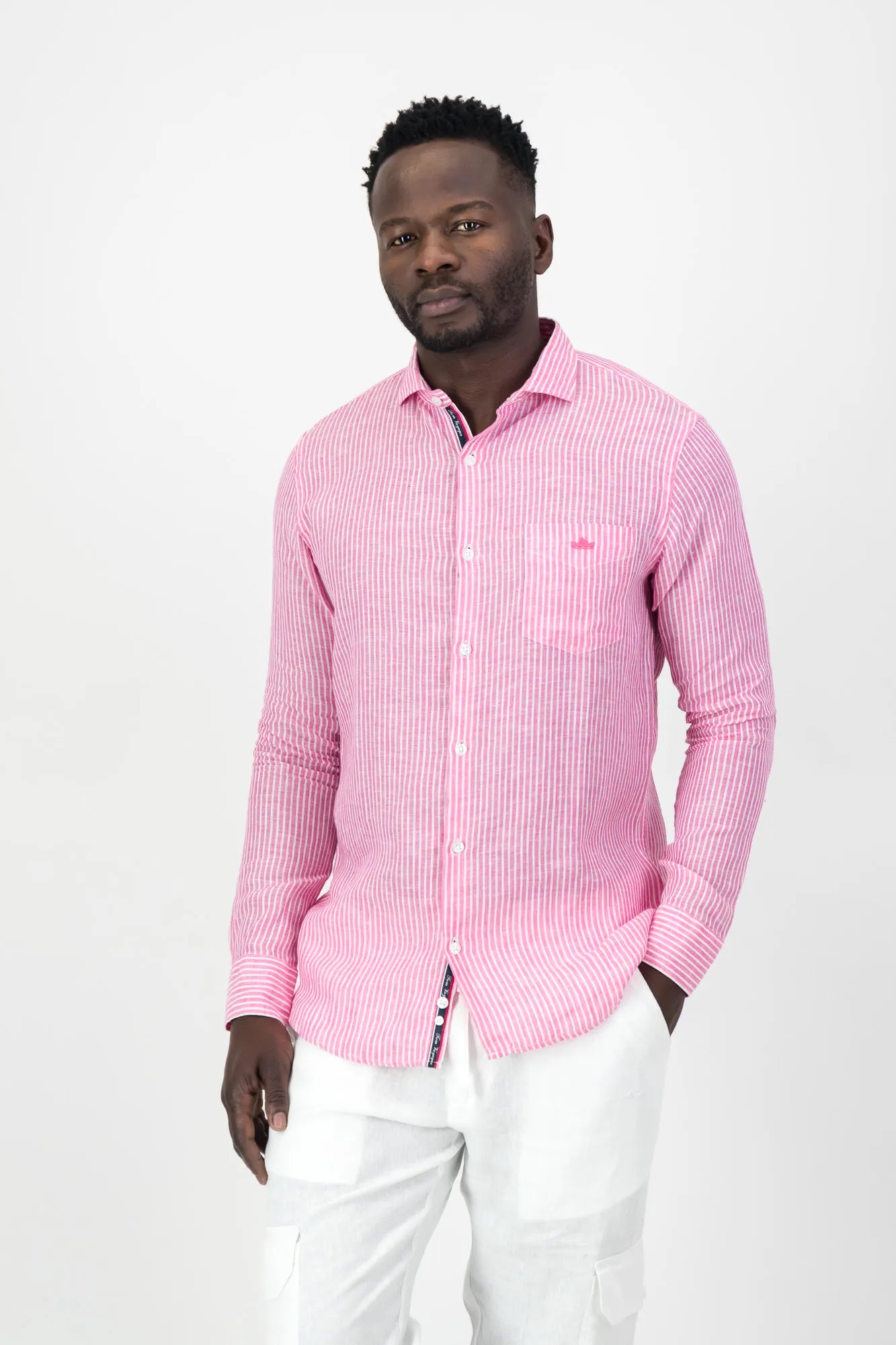 Porto Striped Pink Shirt