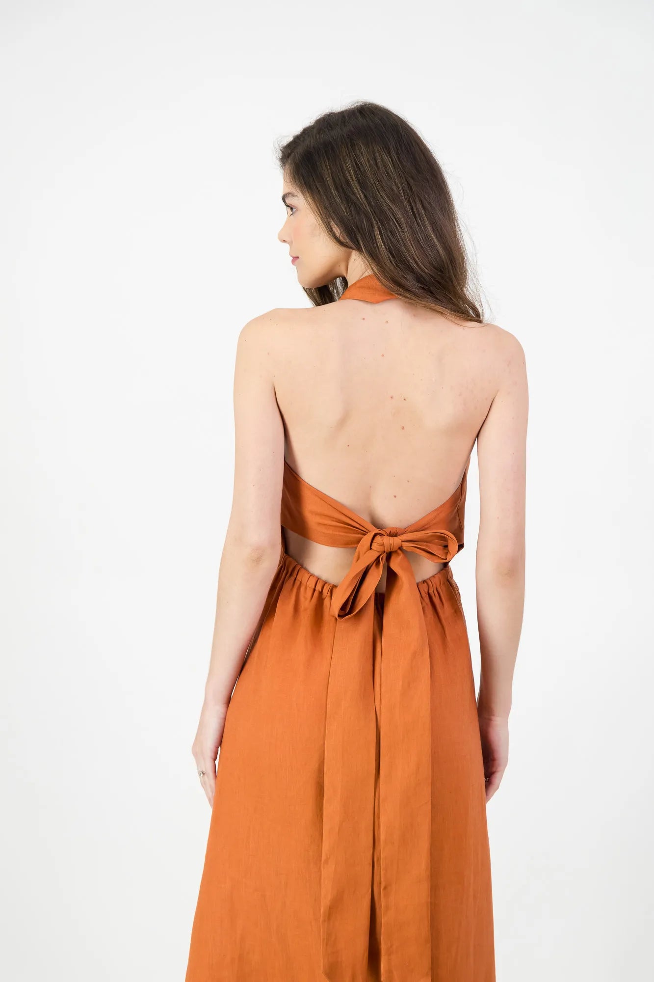 Évienne Linen Dress