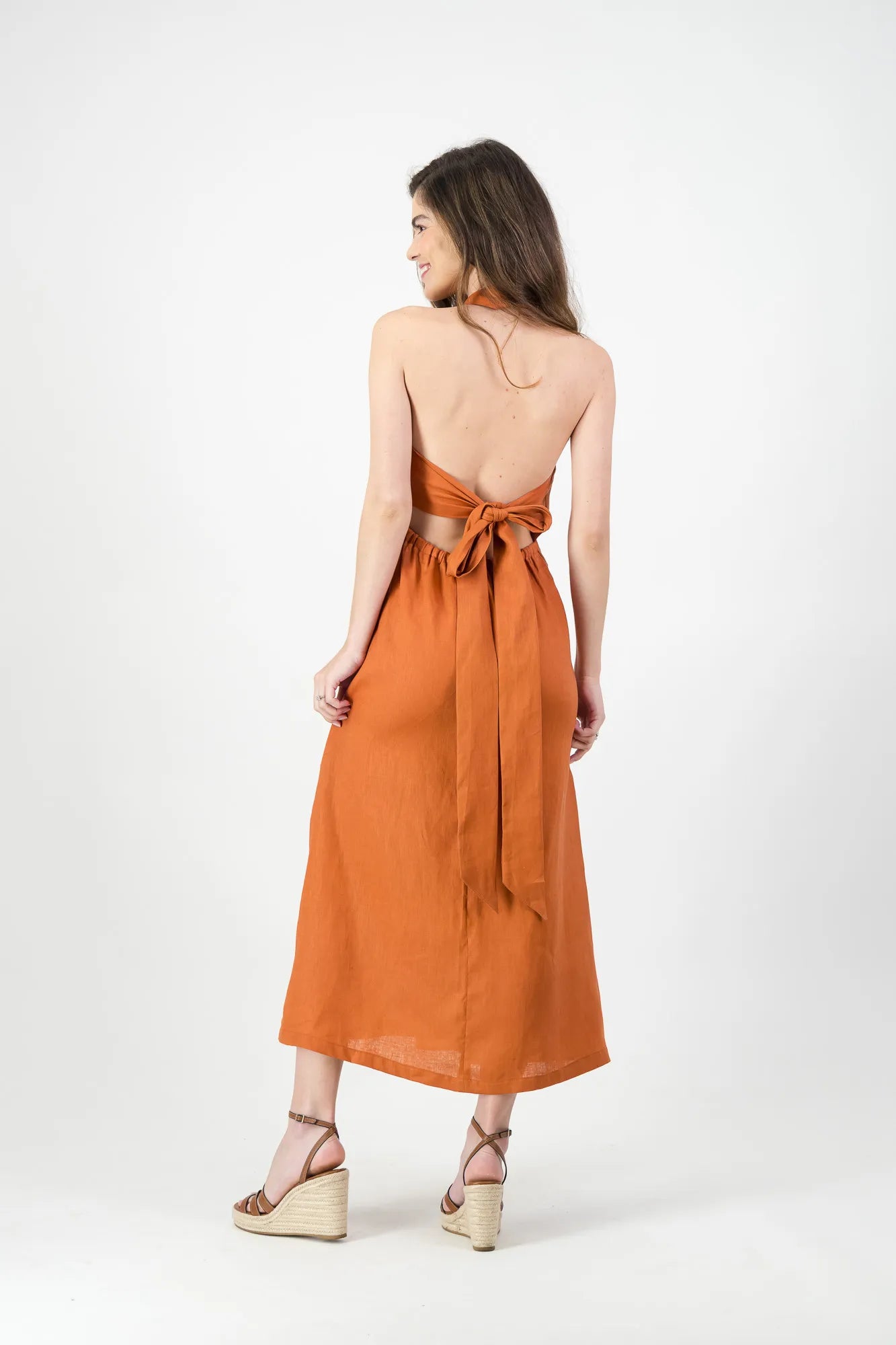 Évienne Linen Dress
