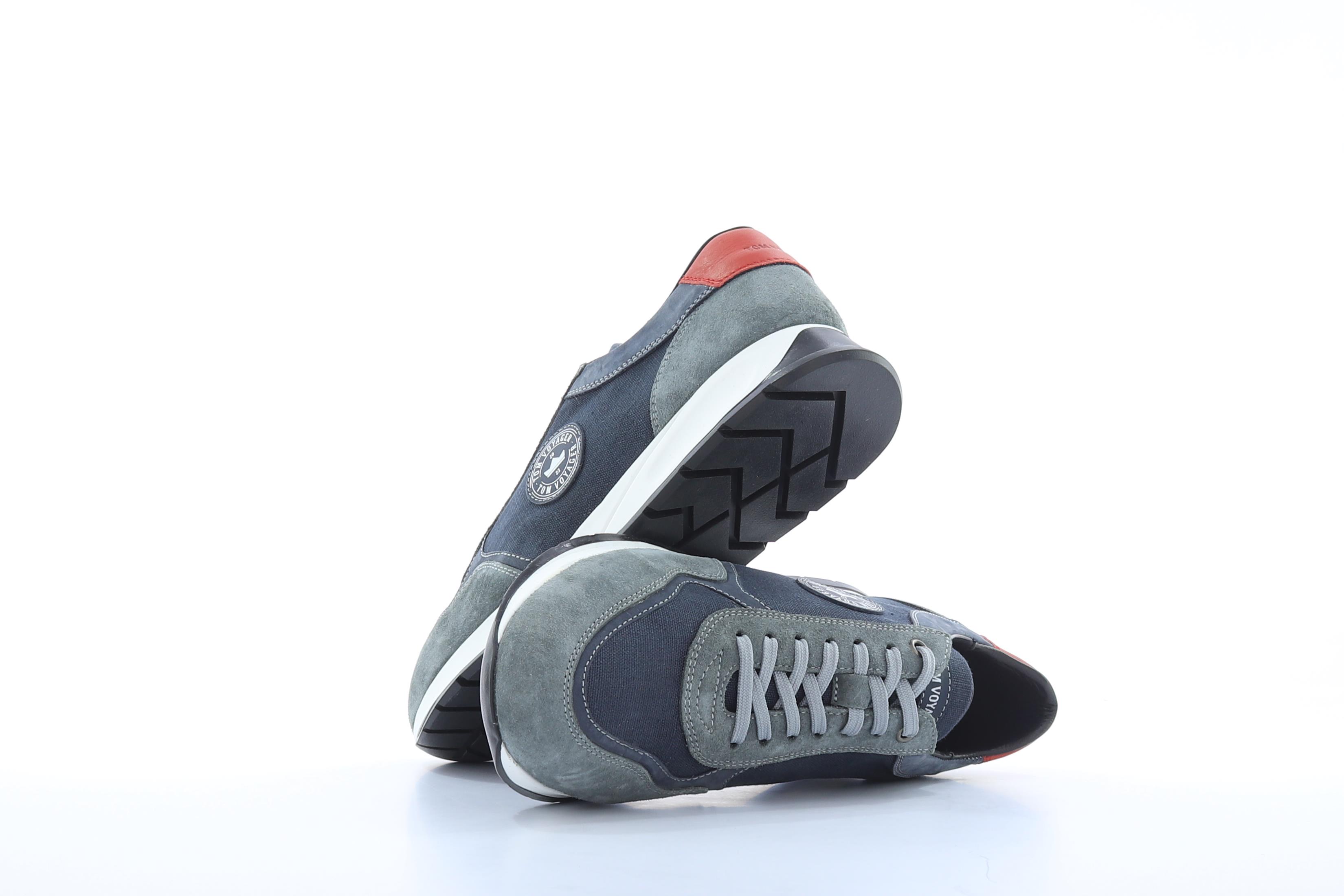 Tom Voyager Grey Denim Sneakers