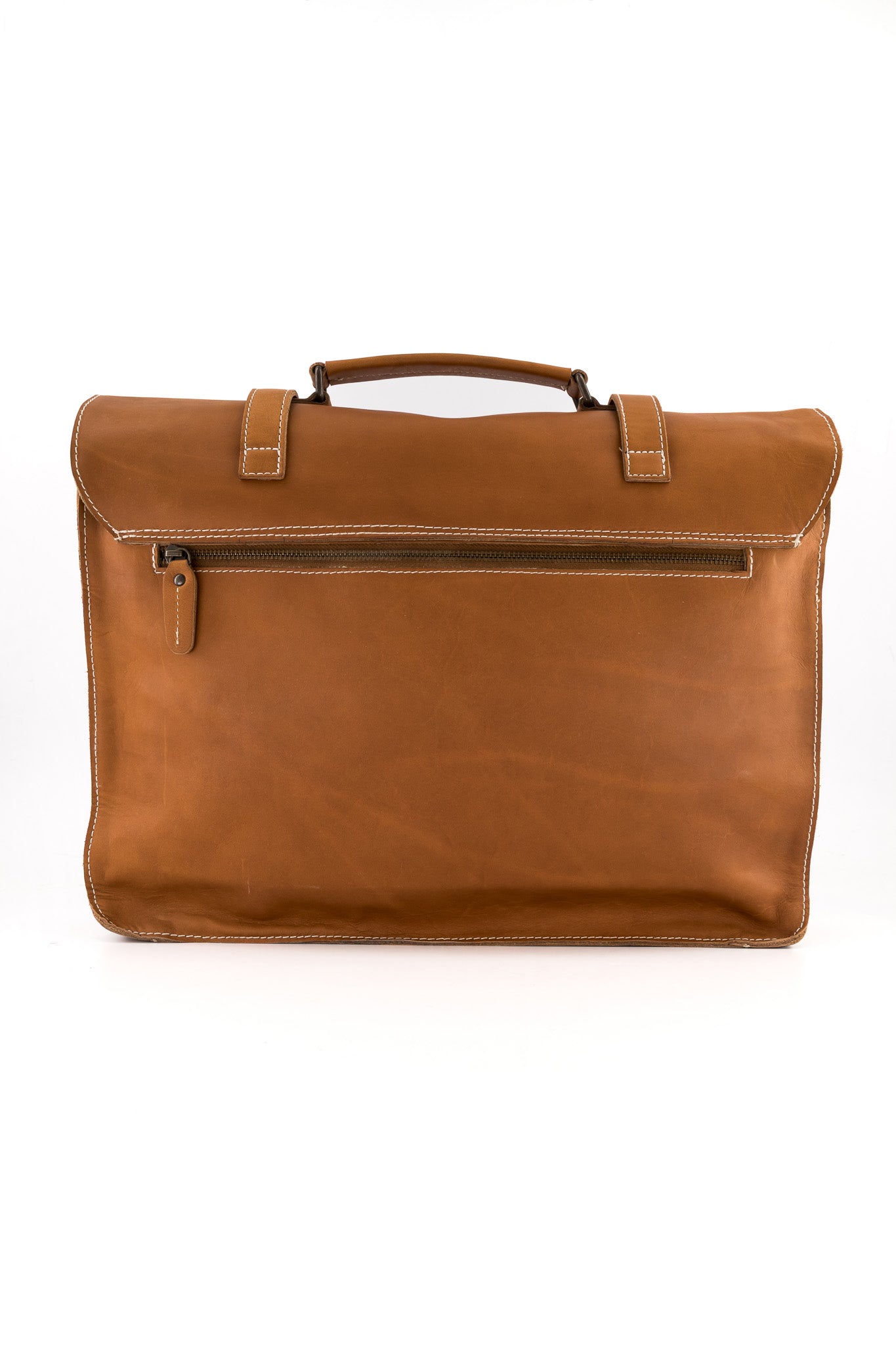 Huckleberry Umhängetasche aus Leder Hellbraun