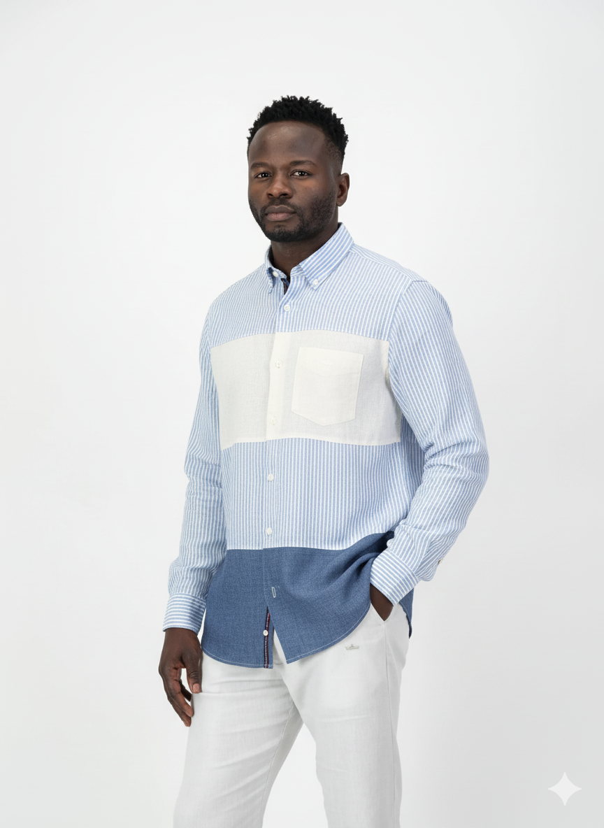 Marrakesh Blue Shirt