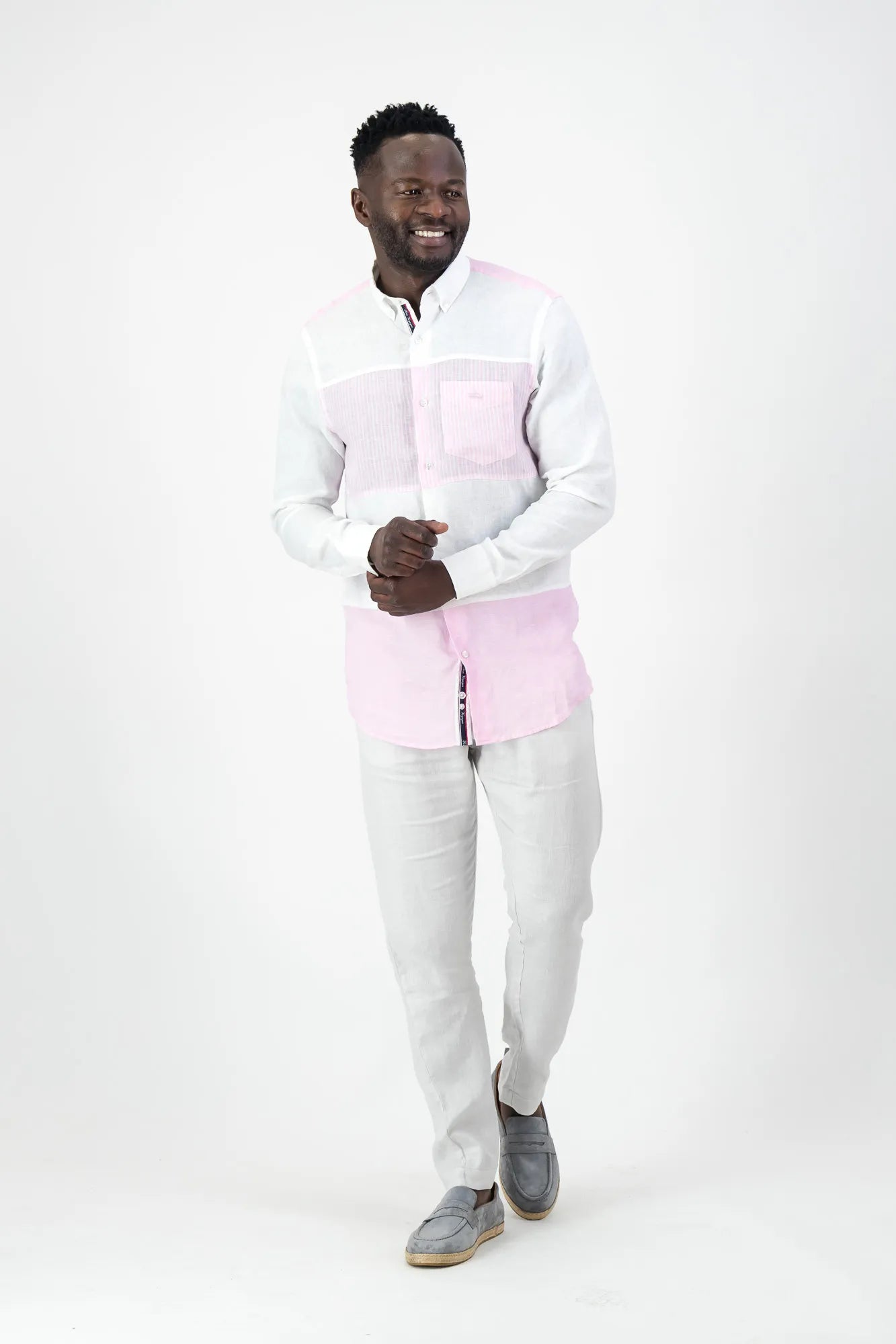 Camicia in lino a maniche lunghe Montreal