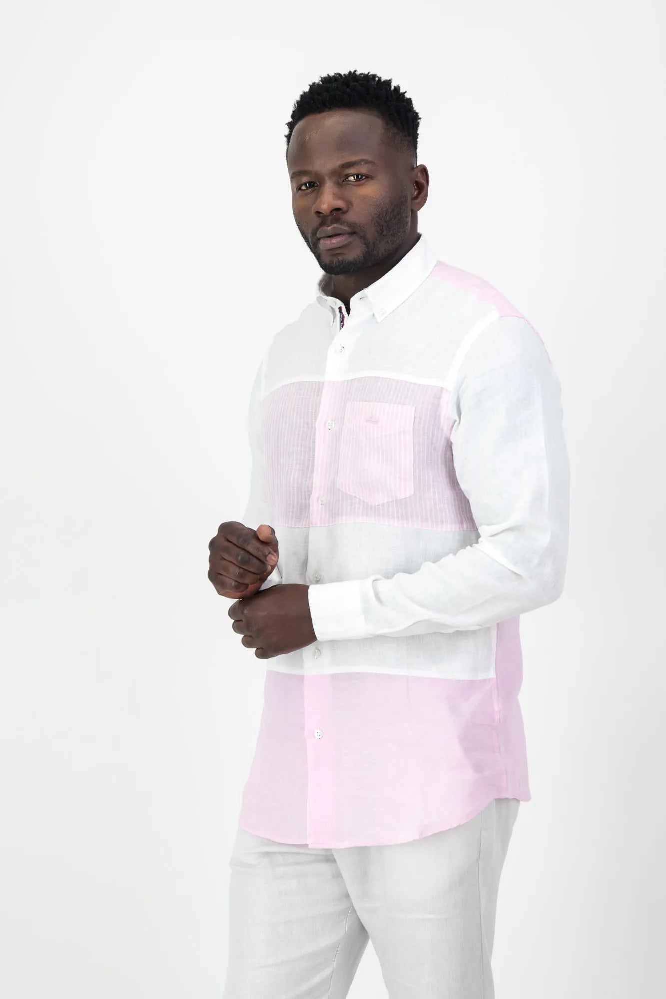 Camicia in lino a maniche lunghe Montreal