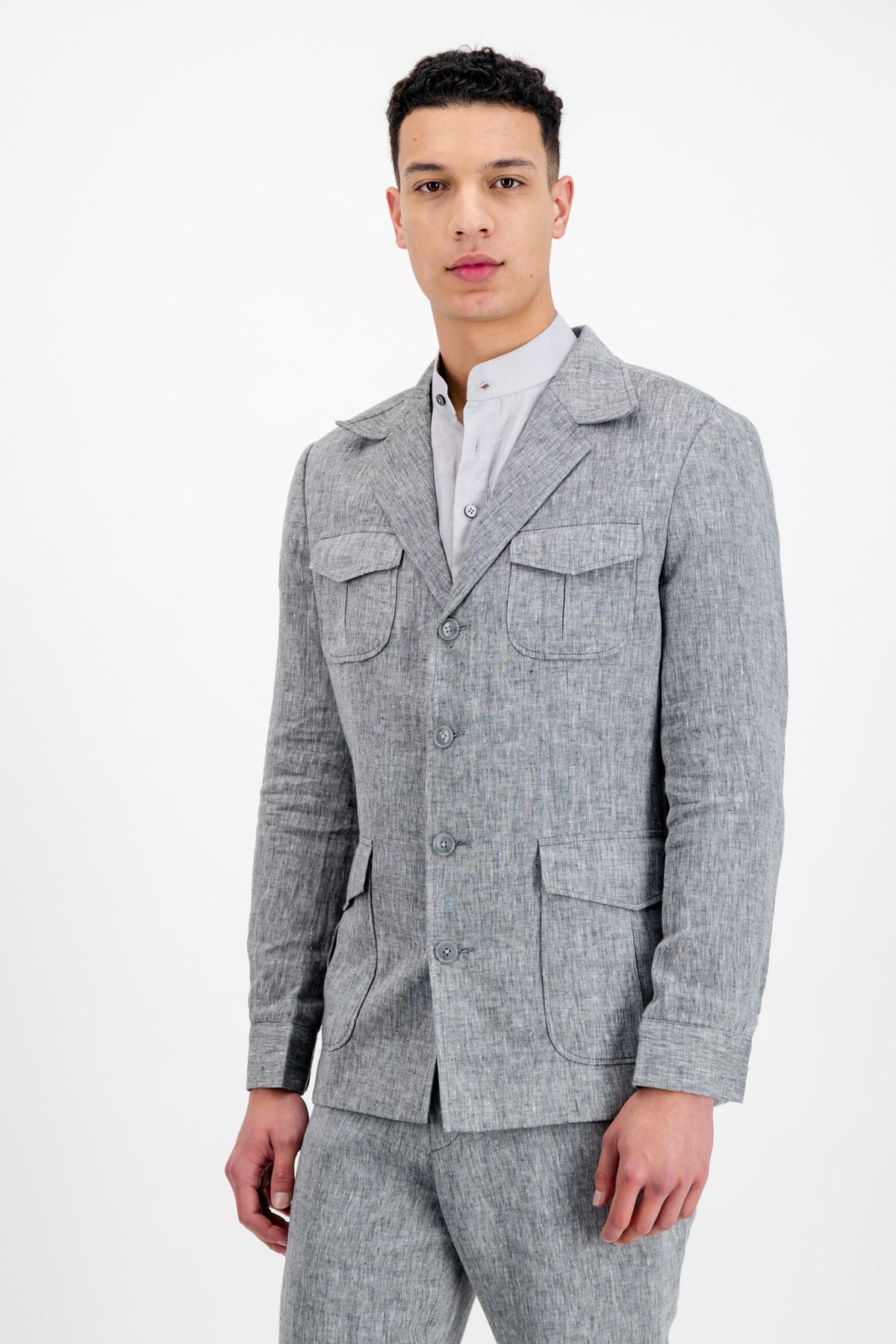 Matheo Linen Jacket