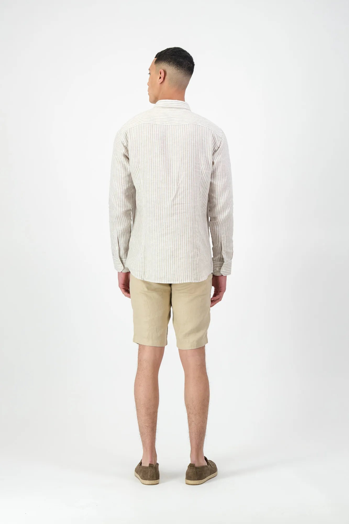 Porto Striped Beige Shirt