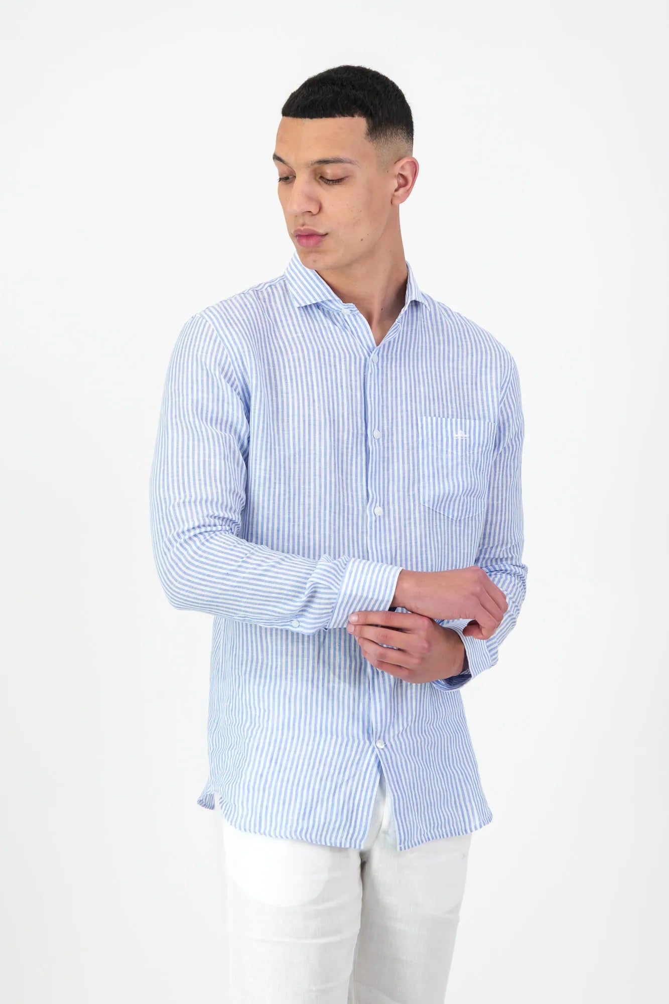 Porto Striped Blue Shirt