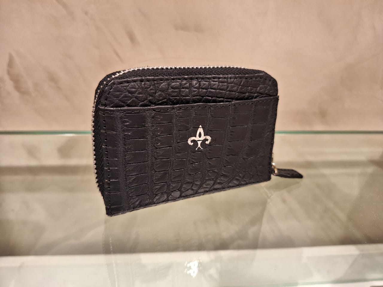Reine Mini Croc Pouch