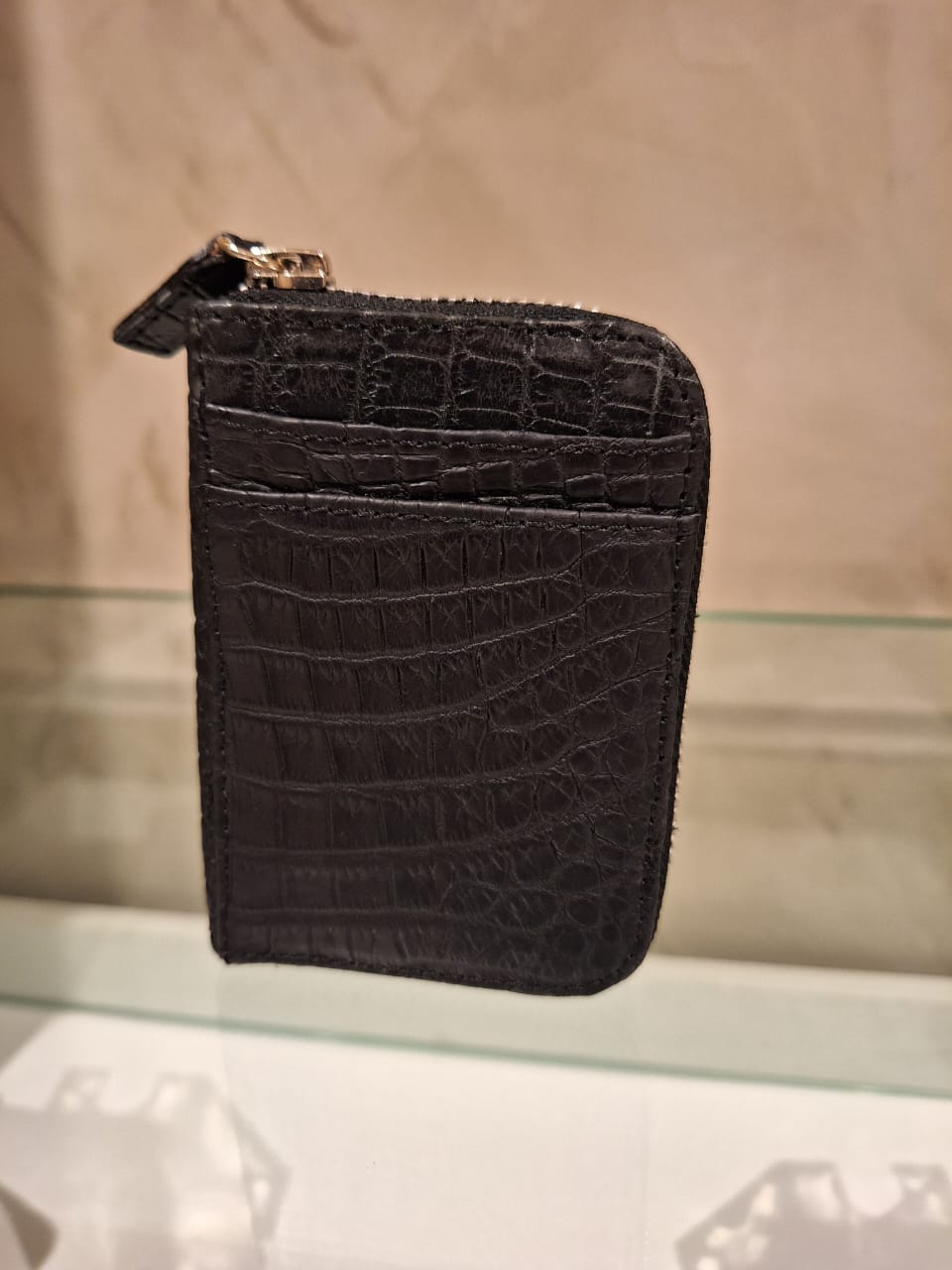 Reine Mini Croc Pouch
