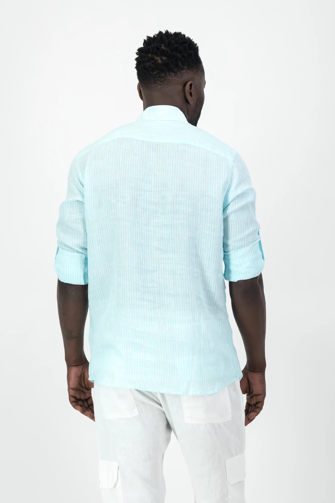Rhodes Striped Shirt - Mint