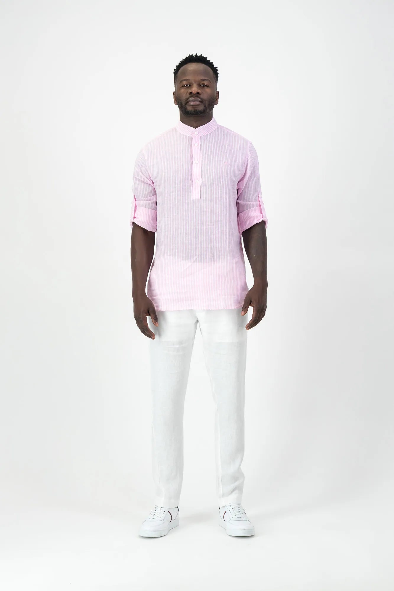 Rhodes Striped Shirt - Pink