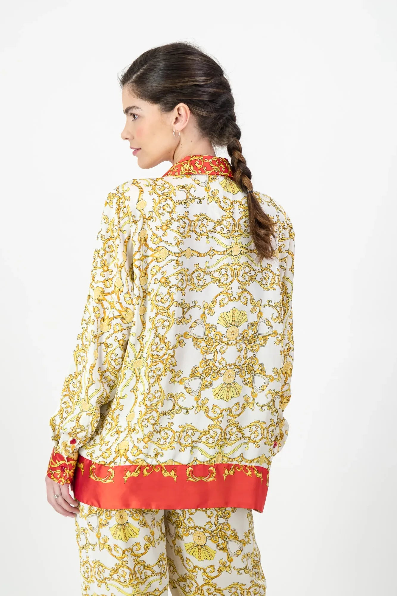 Tom Voyager Roselle Luxe Shirt - back view