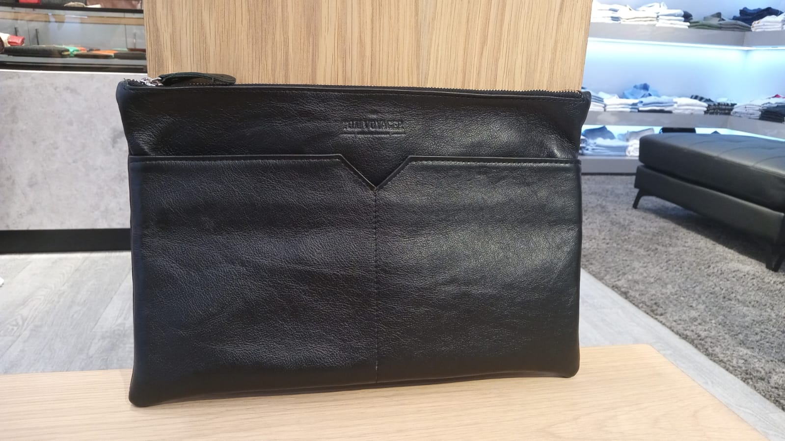 Santa Fe lederen pochette