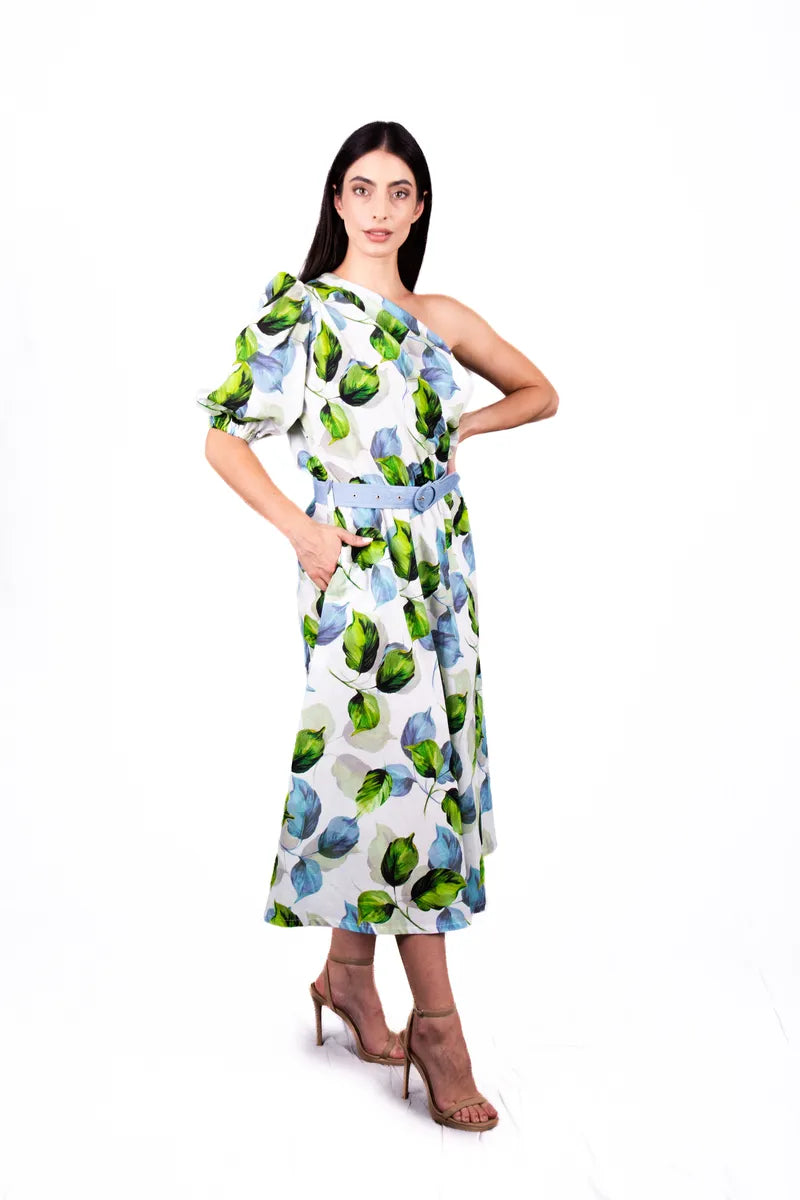 Spring Flower Floral Dress