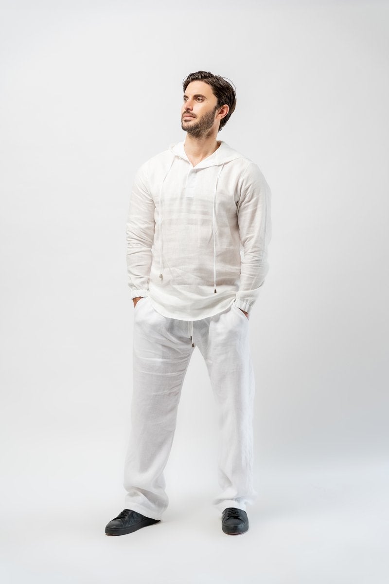 Berlin Linen Mens Trousers - Tom Voyager SA