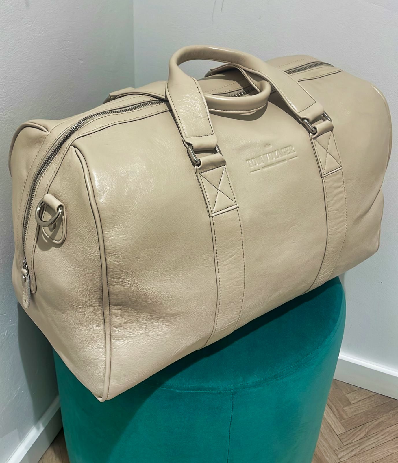Finn Leather Bag - White
