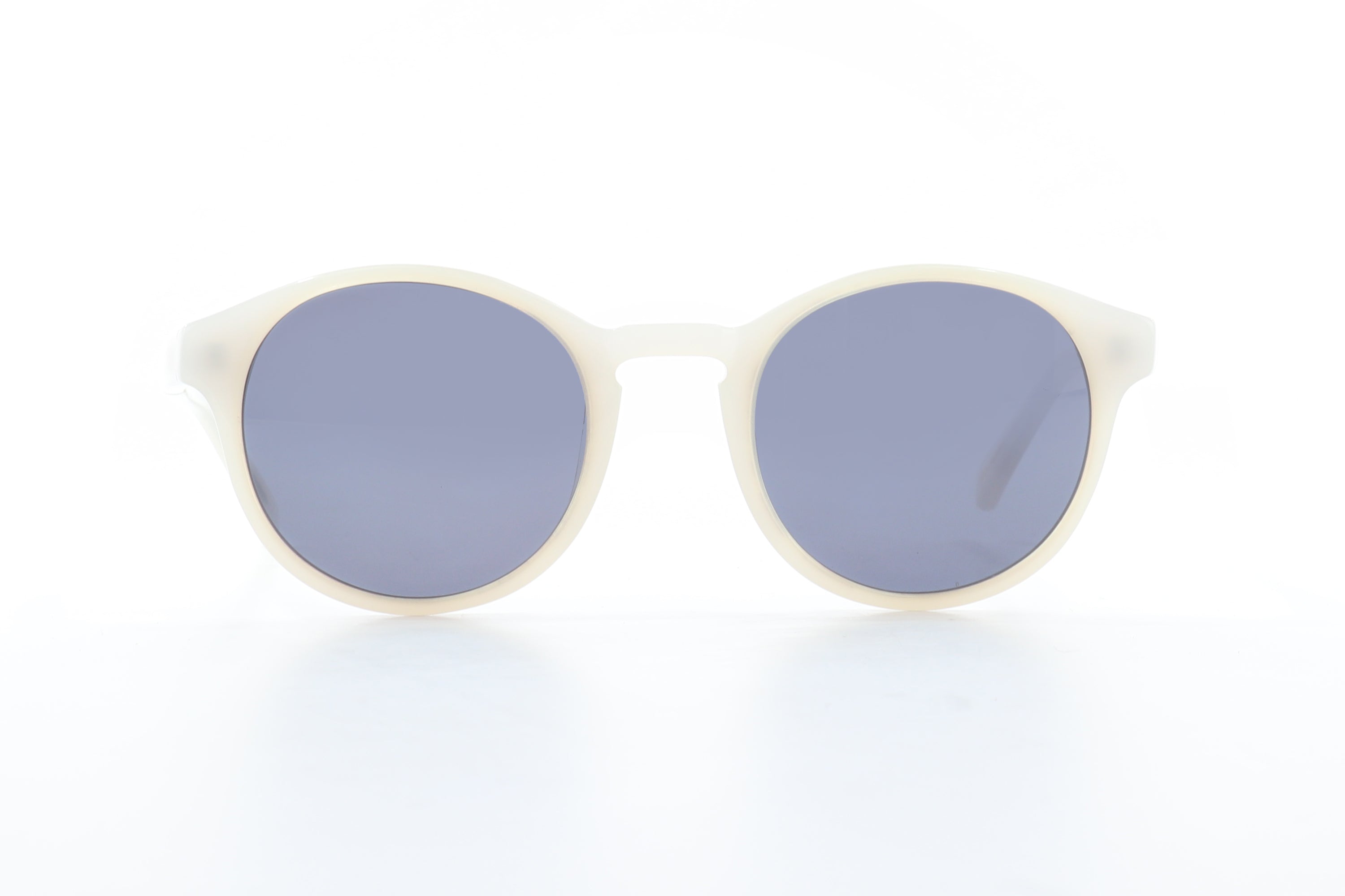 Frosted White Sunglasses