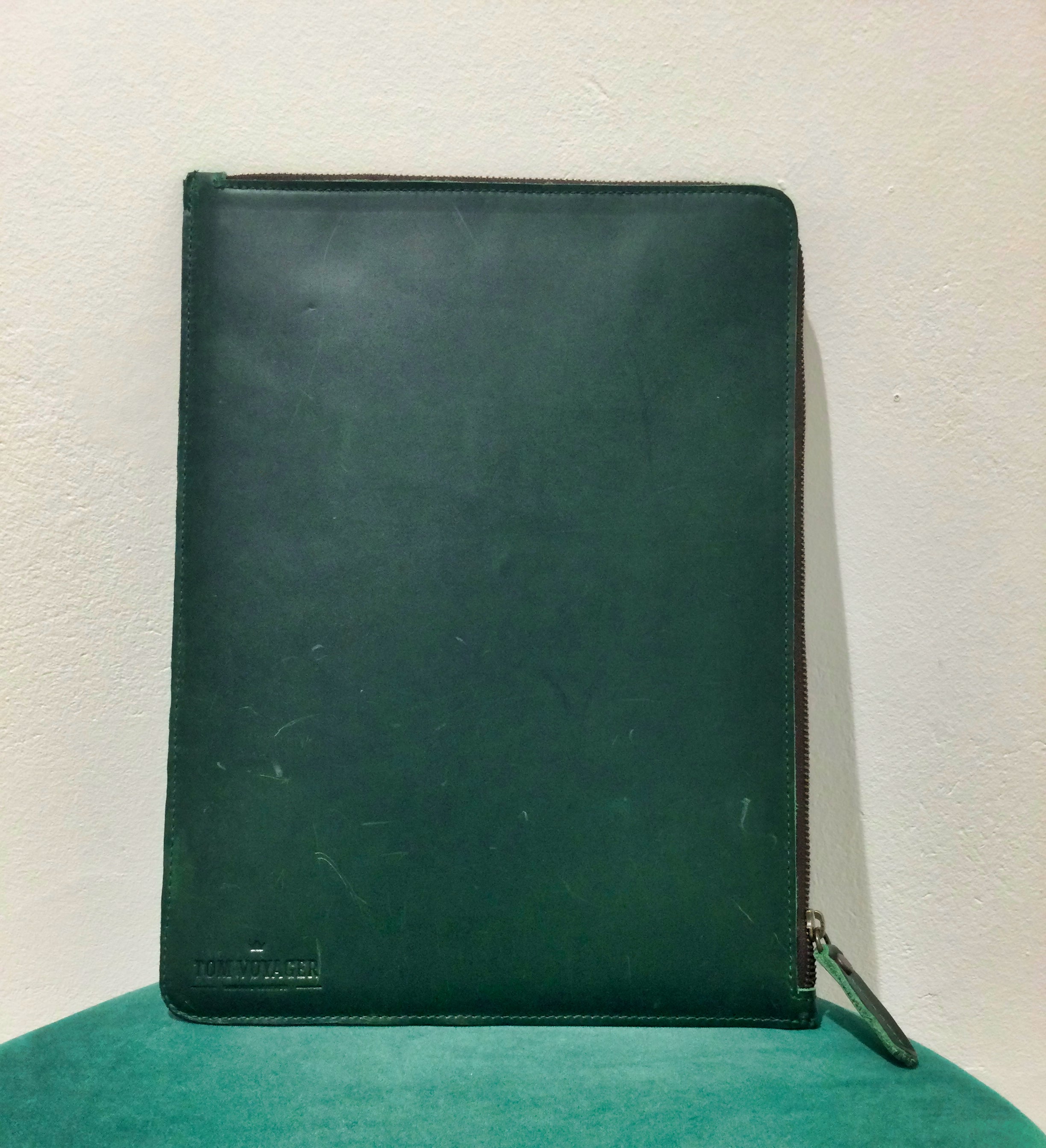 A4 Notebook Cover - Emerald Green