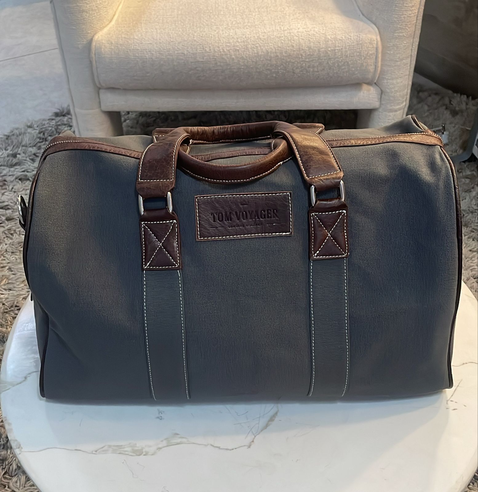 Aldrich Canvas Bag - Dark Gray