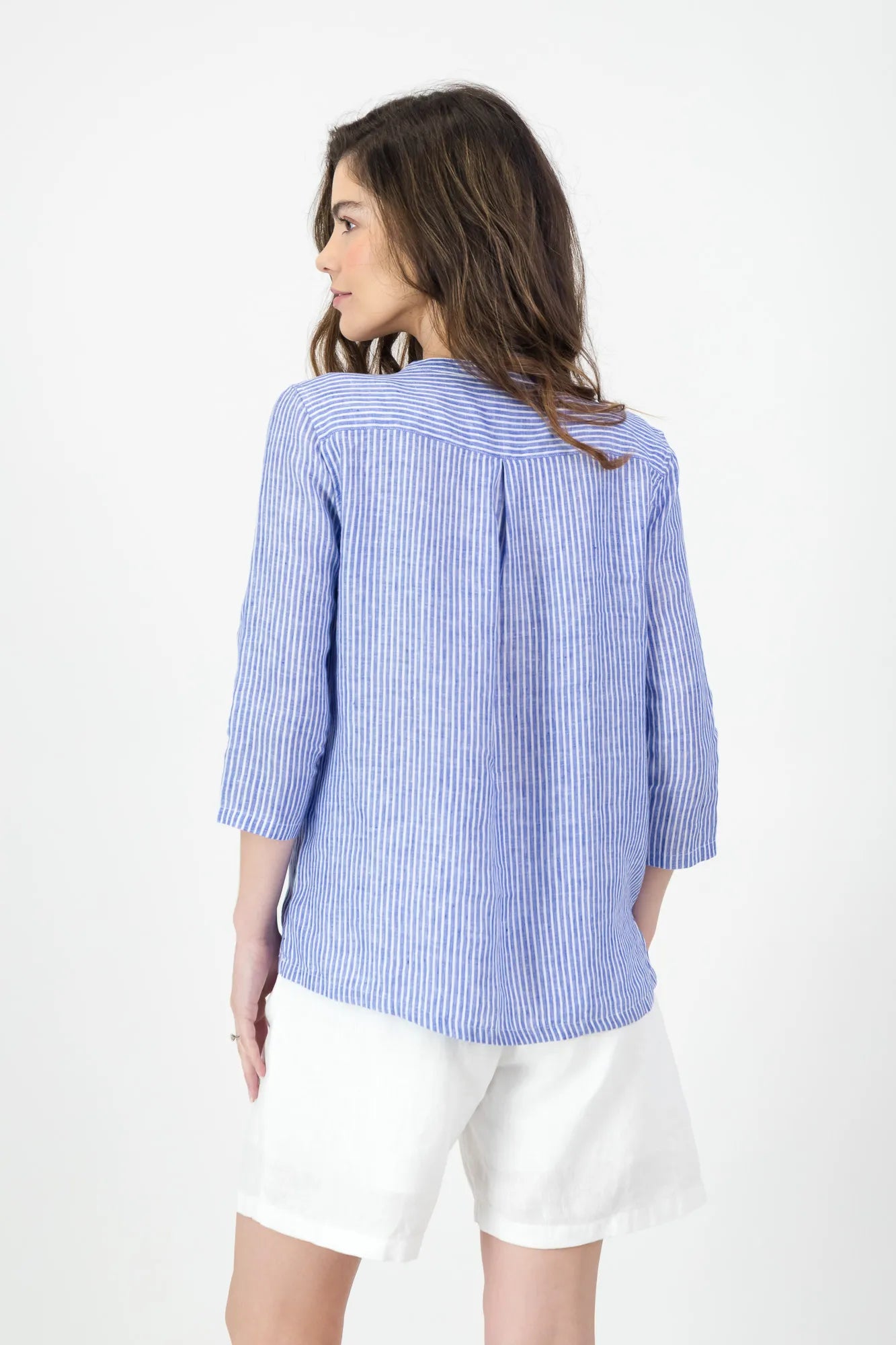 Celeste Linen Ladies Shirt