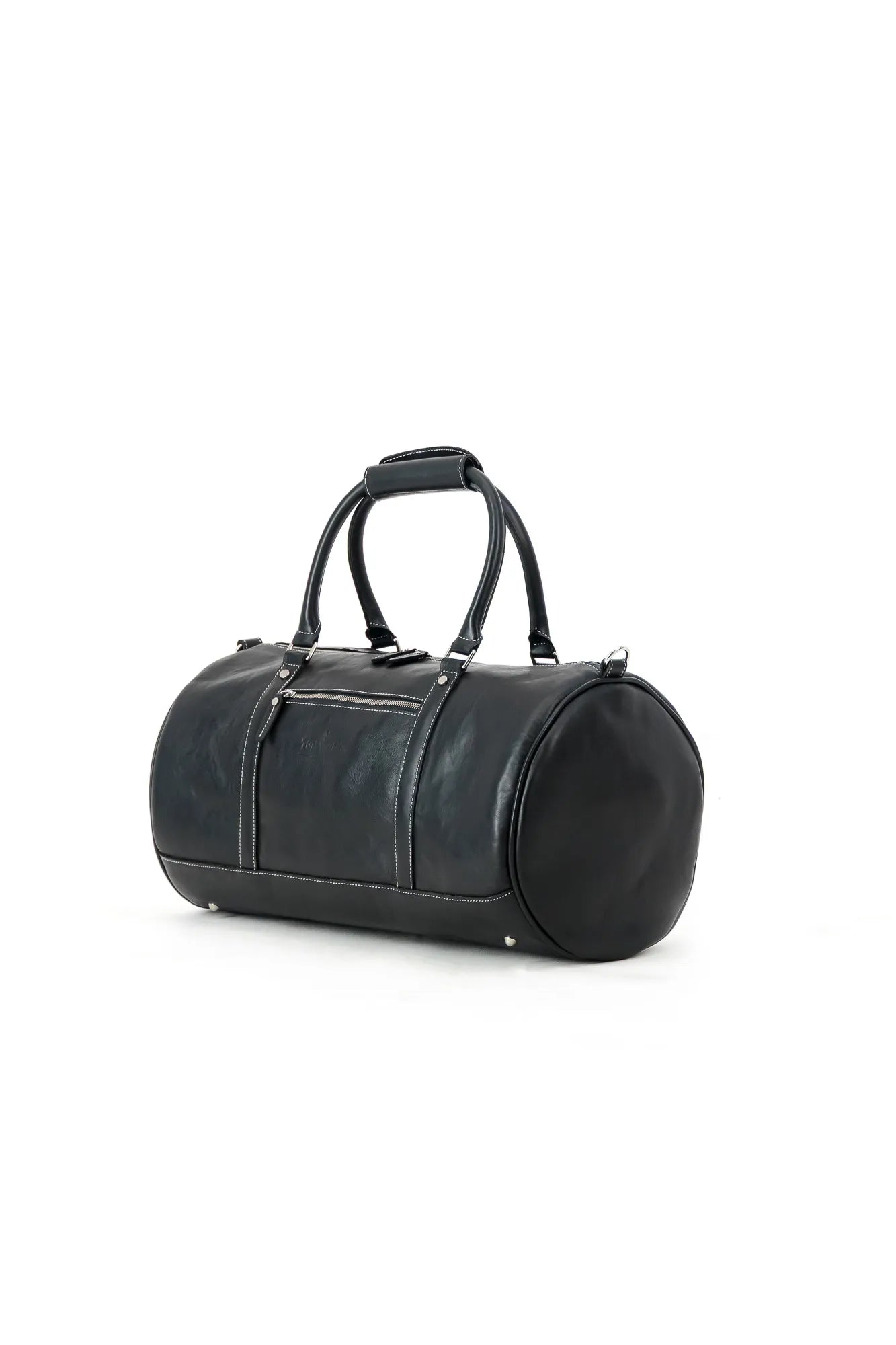 Chapman Leather Travel Bag - Black