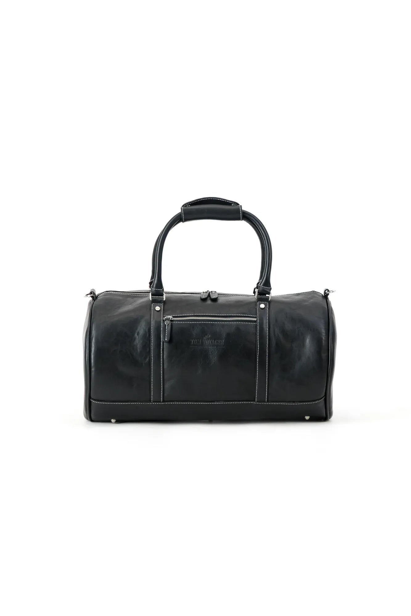 Chapman Leather Travel Bag - Black