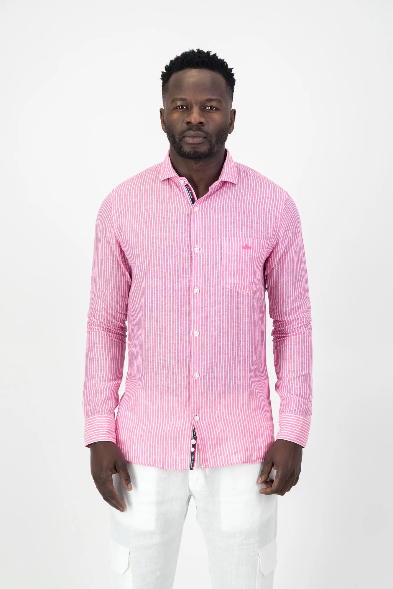 Porto Striped Pink Shirt
