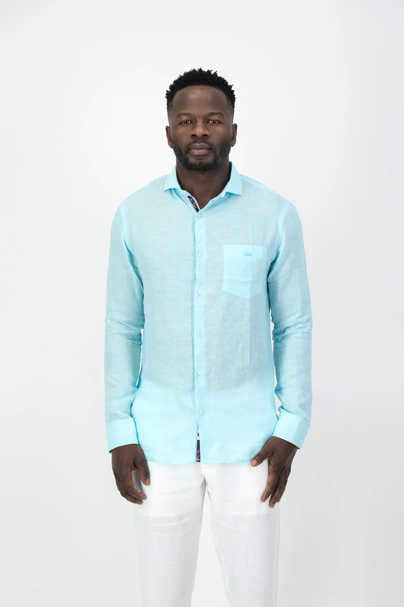 Corinth Linen Shirt - Mint