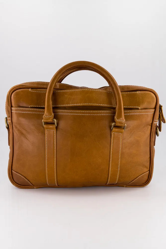 Hayden Leather Messenger Bag