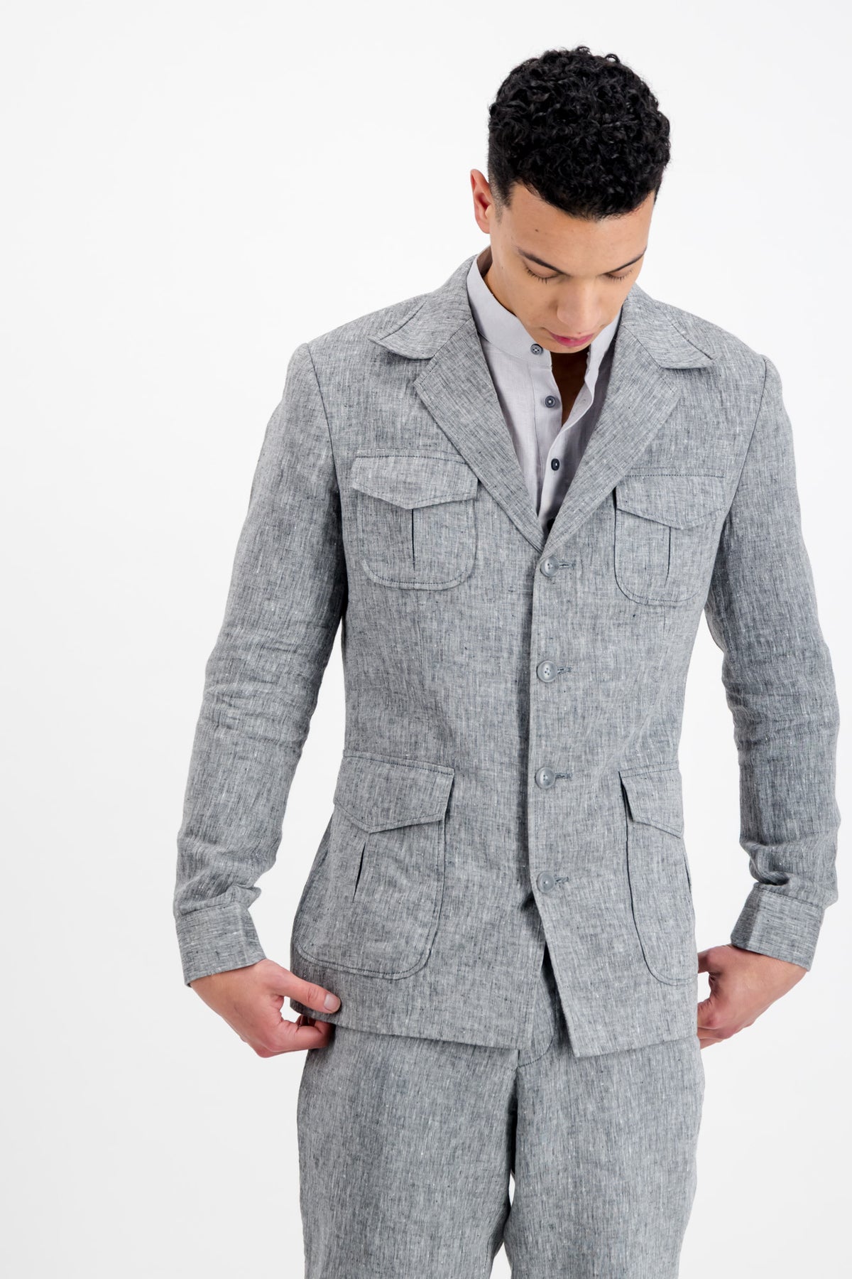 Matheo Linen Jacket