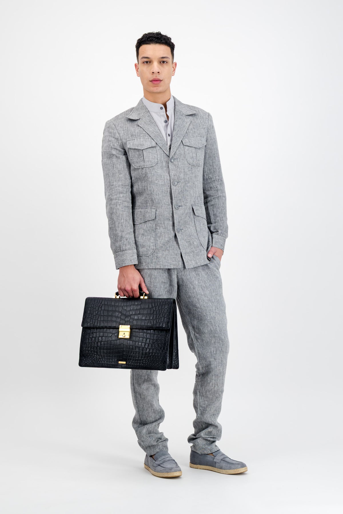Matheo Linen Jacket