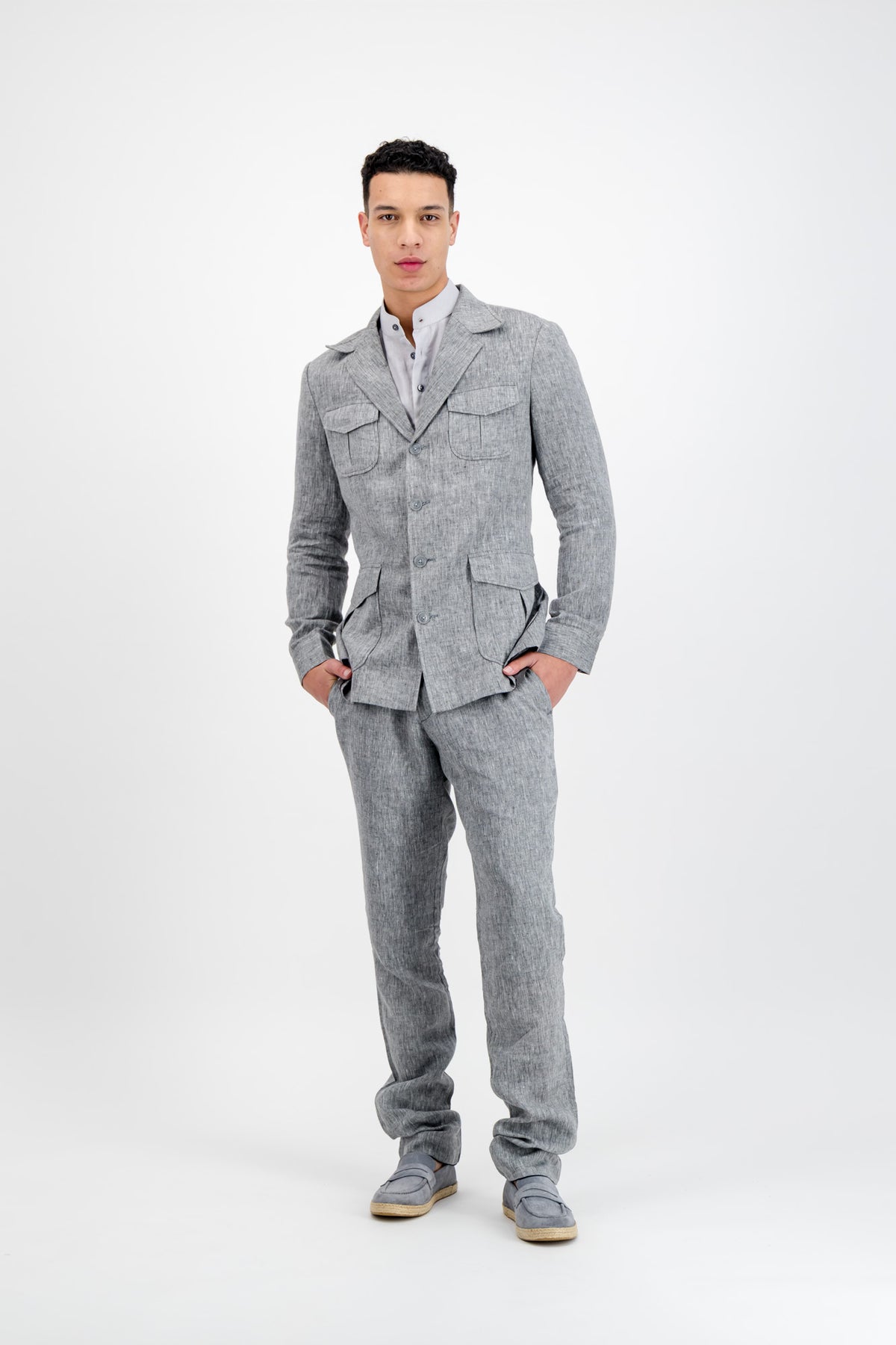 Matheo Linen Jacket