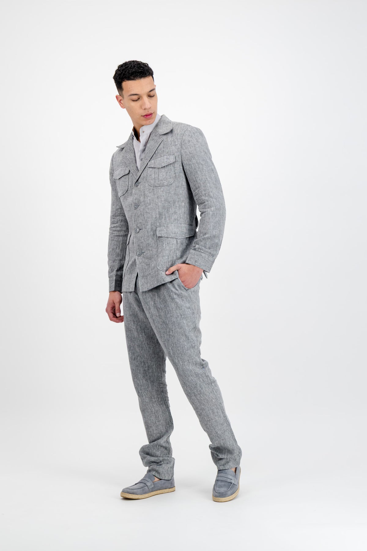 Matheo Linen Jacket