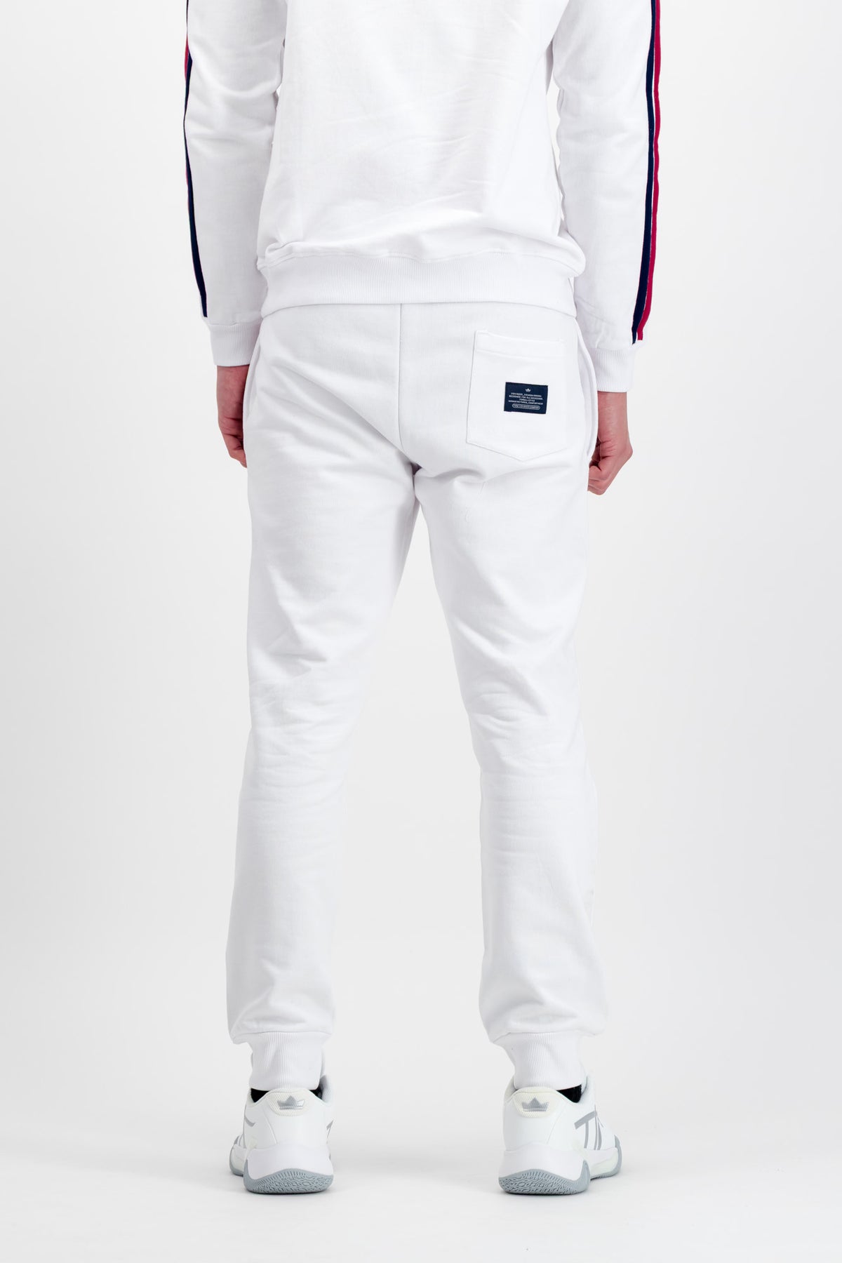 Tom Voyager Monaco Tracksuit Pants — Cotton Navy Stripe