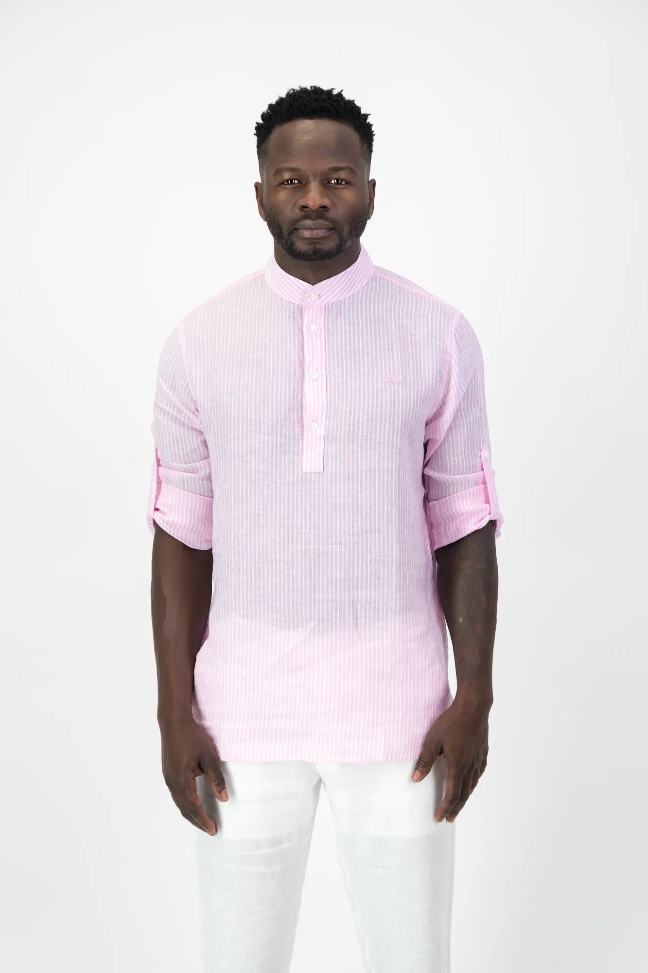Rhodes Striped Shirt - Pink