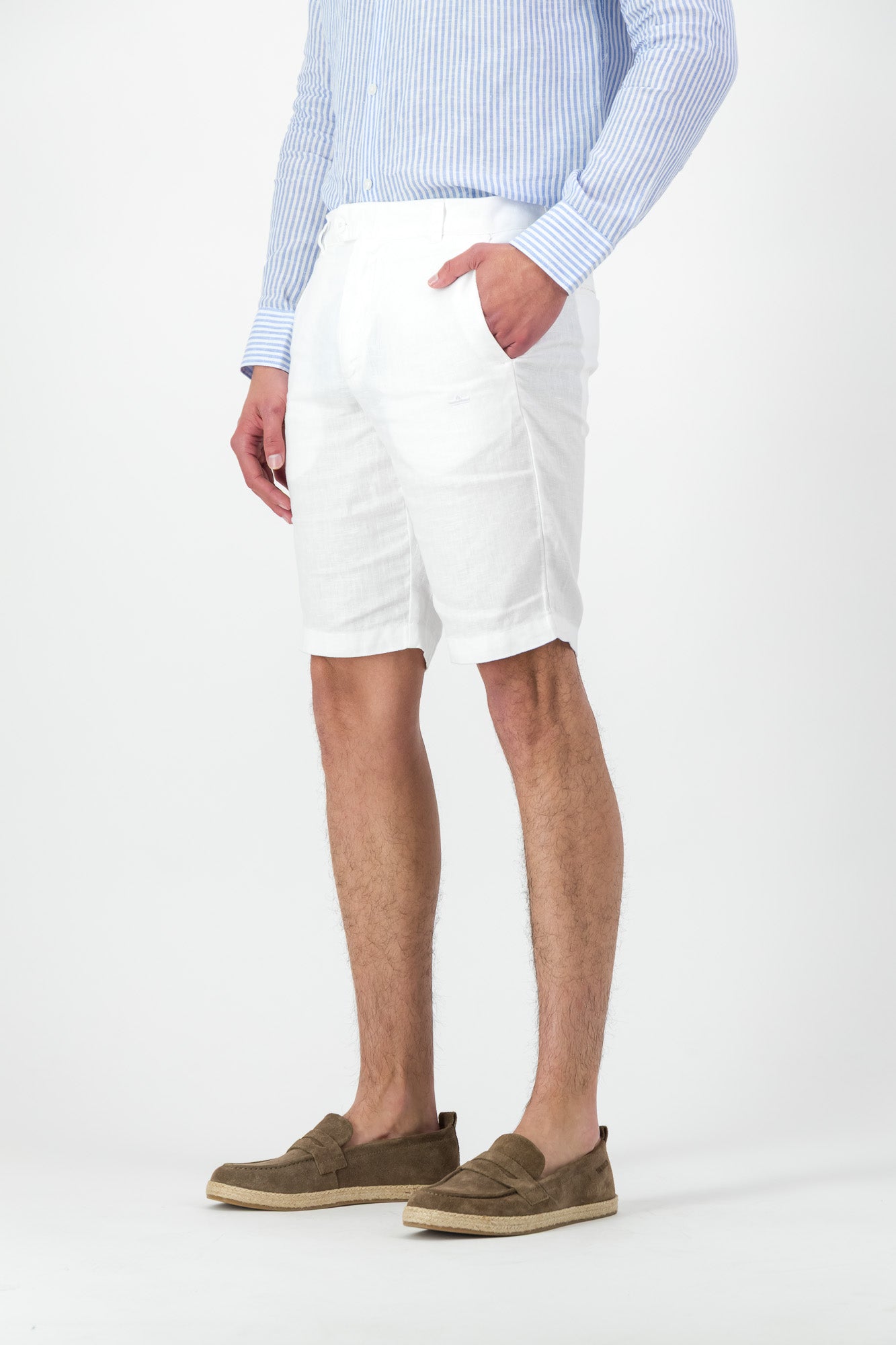 Toledo White Shorts