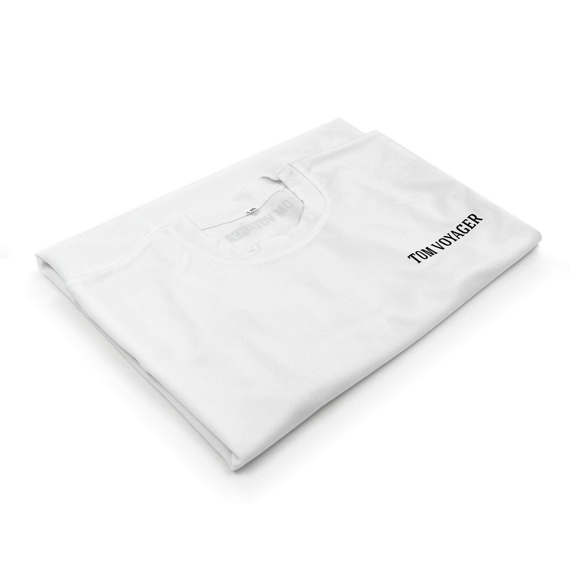 Velocity White sports shirt