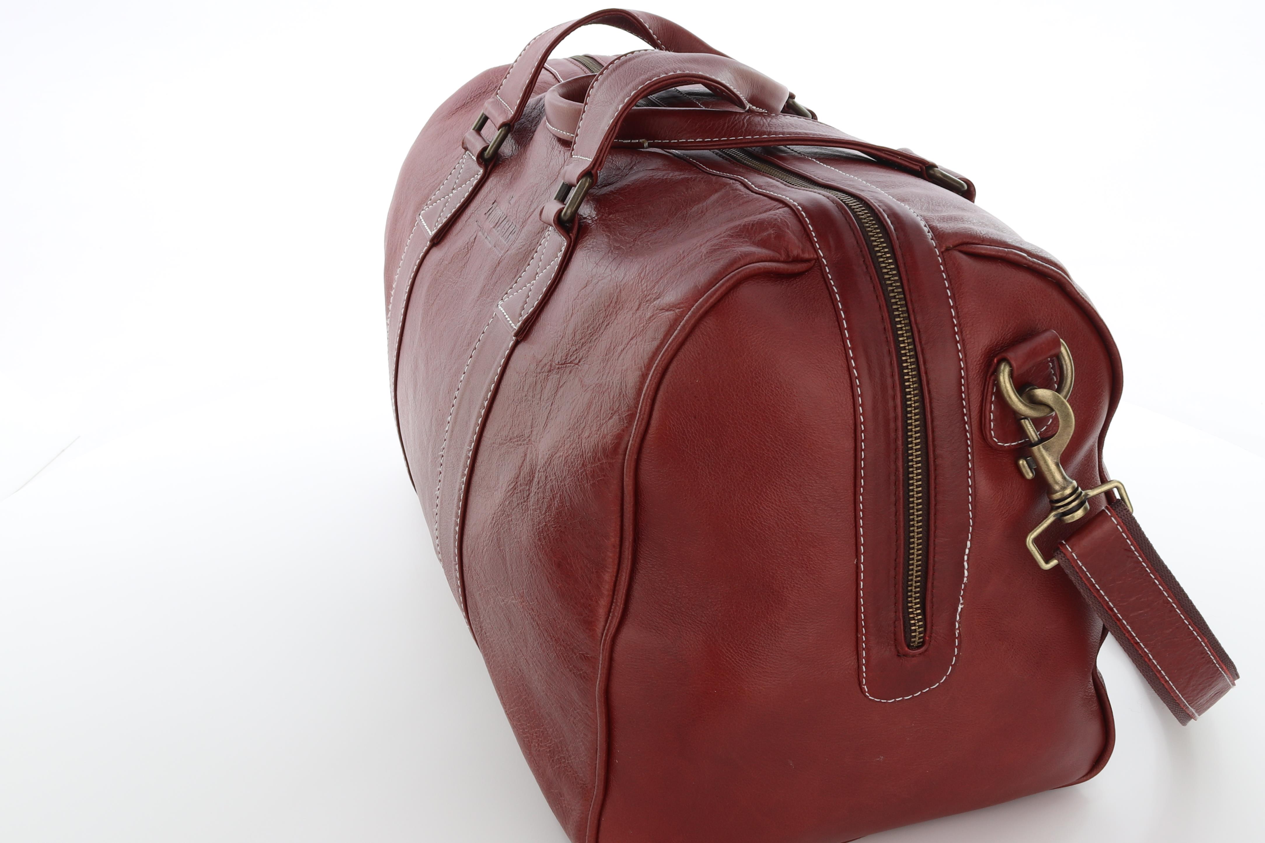 Aldrich Weekender Bag Ruby