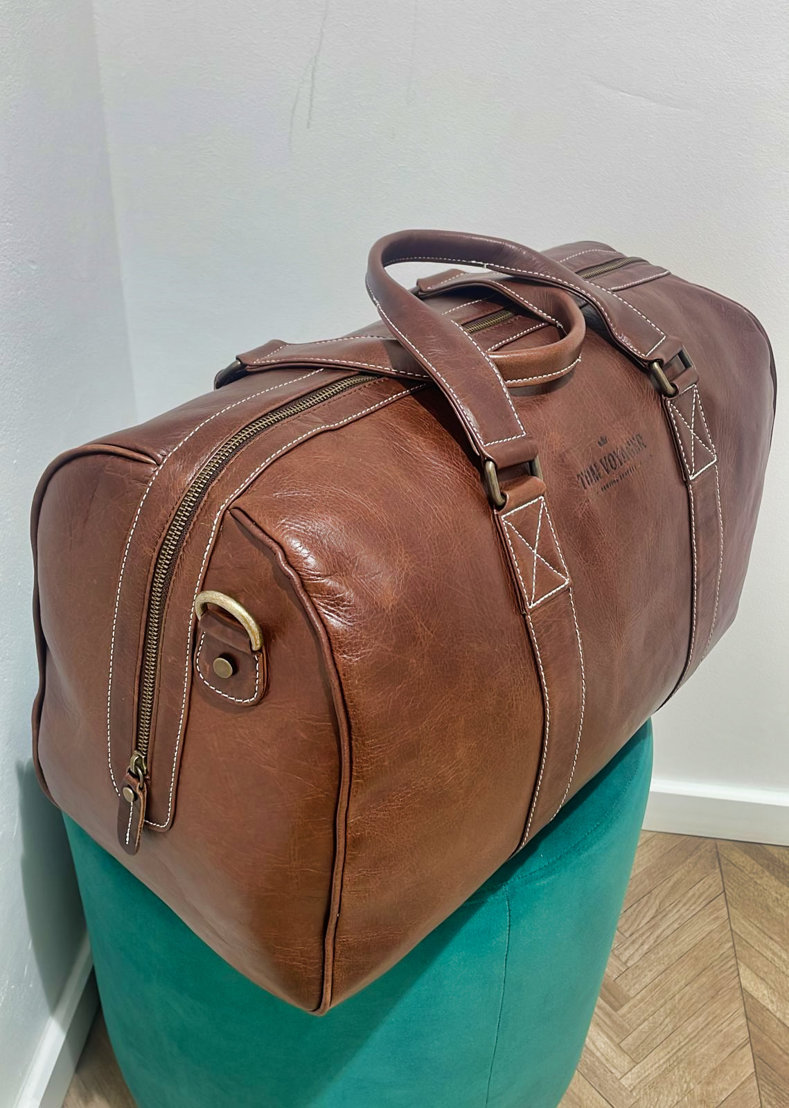 Aldrich Weekender Bag Dark Brown